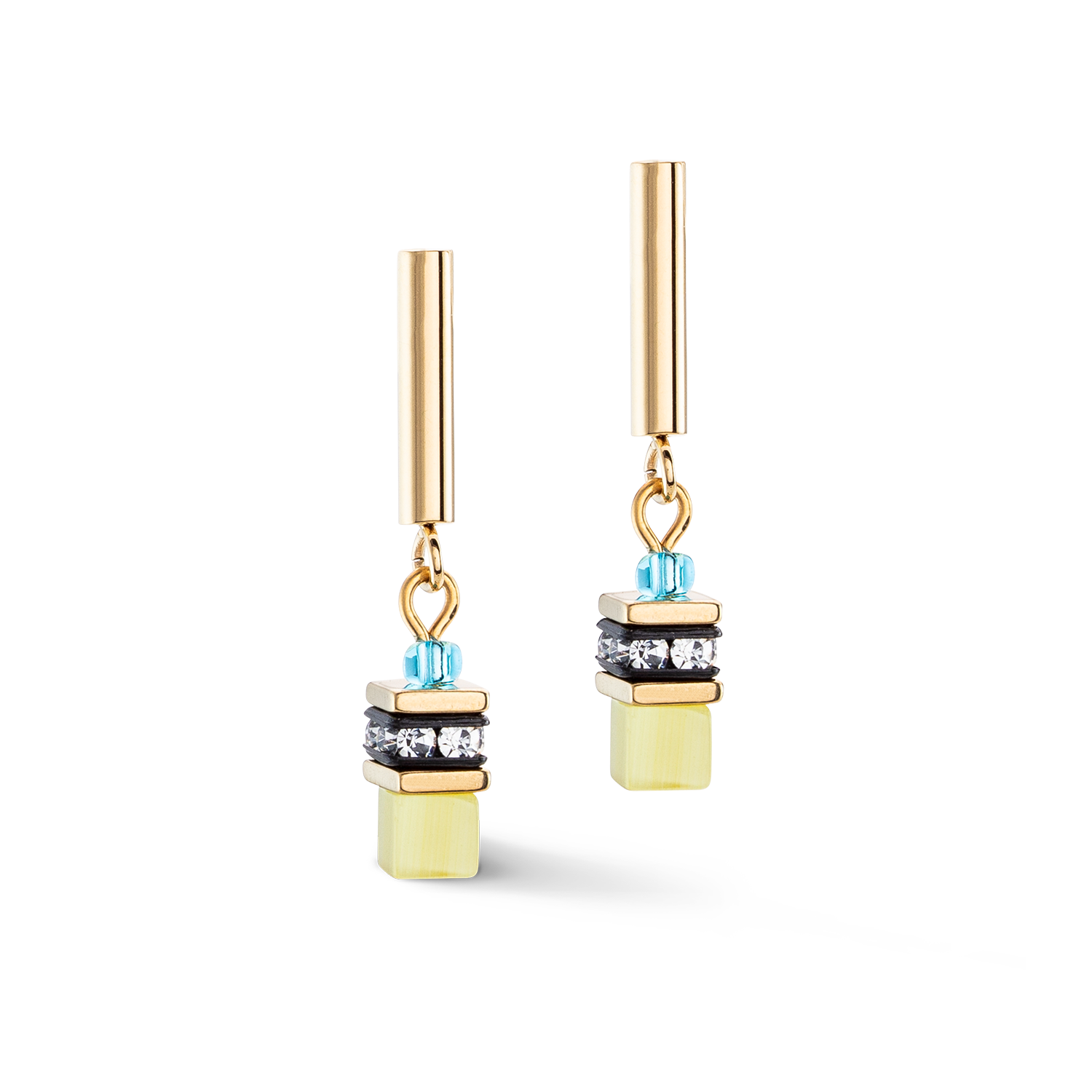 Boucles d'oreilles GeoCUBE® Lite Mini Rainbow