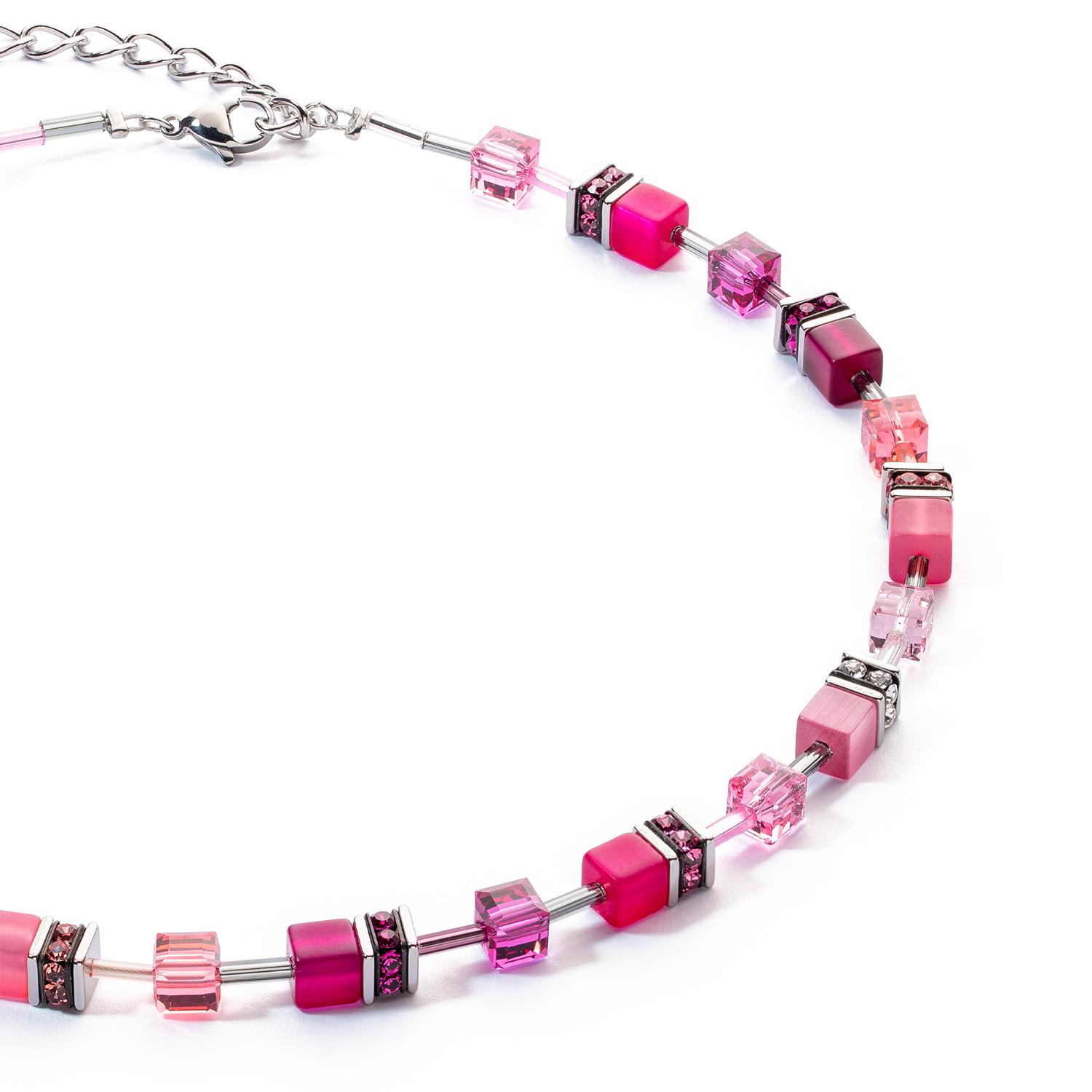 Collier GeoCUBE® Iconic Viva Magenta