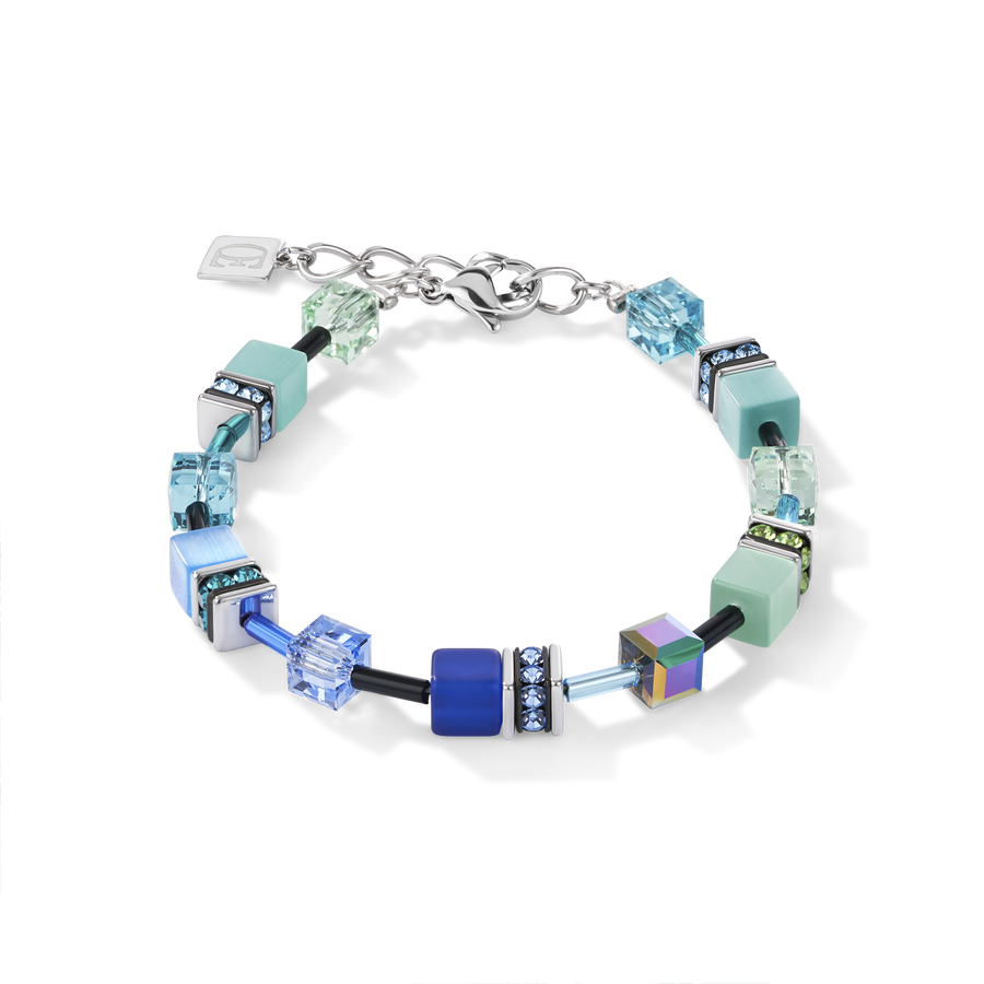 Bracelet GeoCUBE® bleu-vert