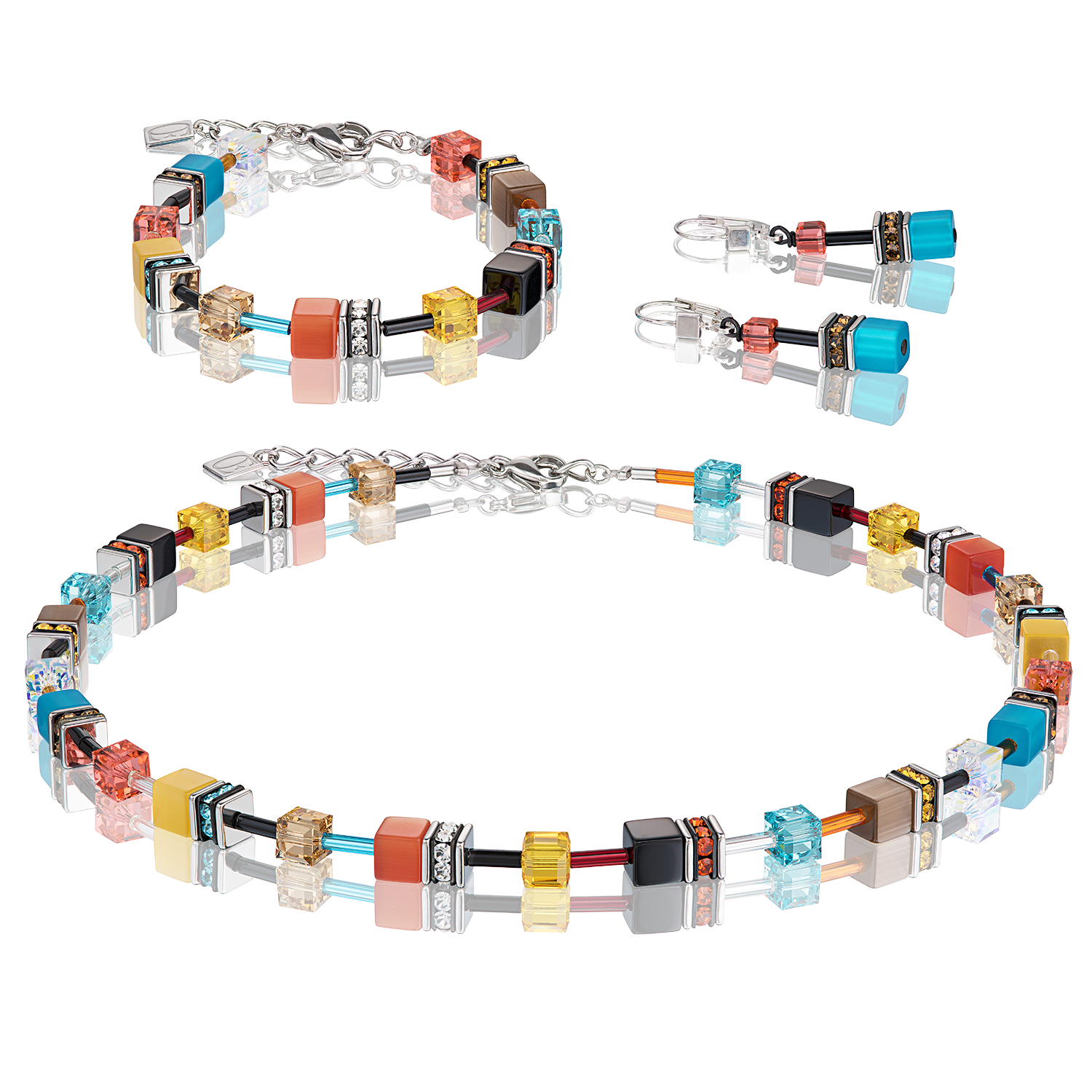 Bracelet GeoCUBE® multicolore daylight fresh