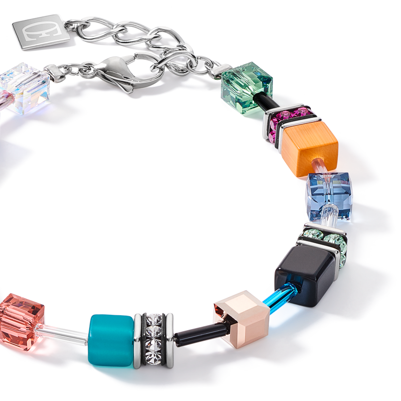 Bracelet GeoCUBE® multicolore ethno
