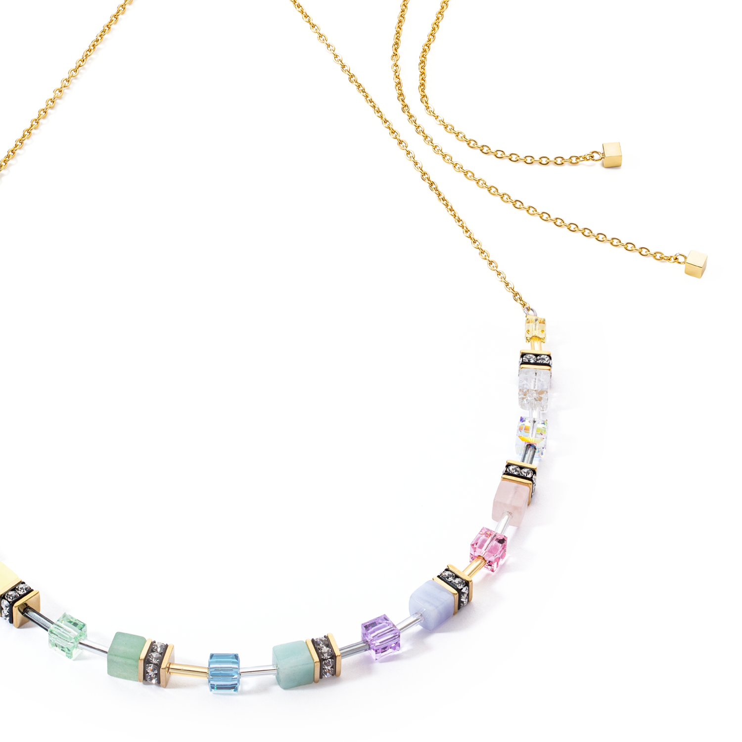 Collier GeoCUBE® Iconic Nature Chain pastel