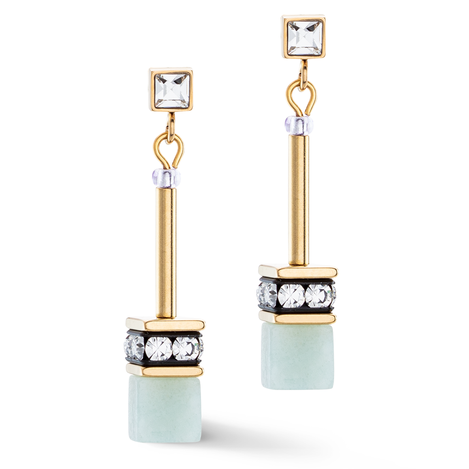 Boucles d’oreilles GeoCUBE® Iconic Nature Chain pastel