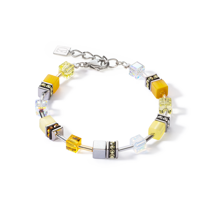 GeoCUBE® Iconic Joyful Colours Bracelet jaune