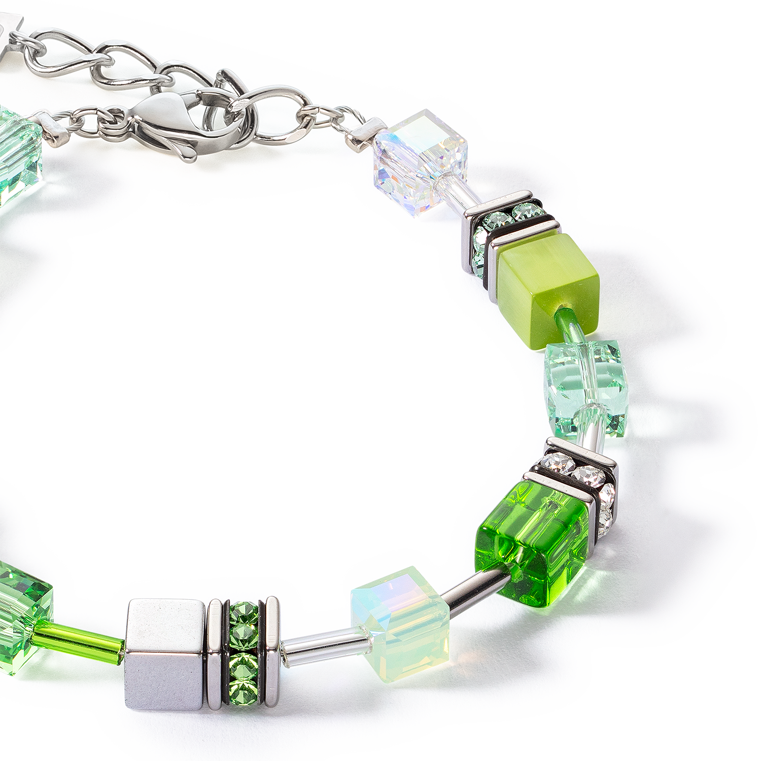 GeoCUBE® Iconic Joyful Colours Bracelet vert