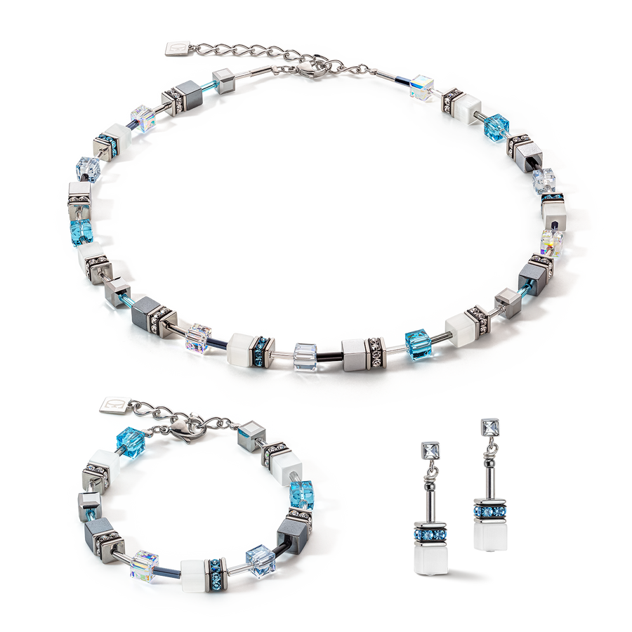 Bracelet GeoCUBE® Iconic Monochrome aqua