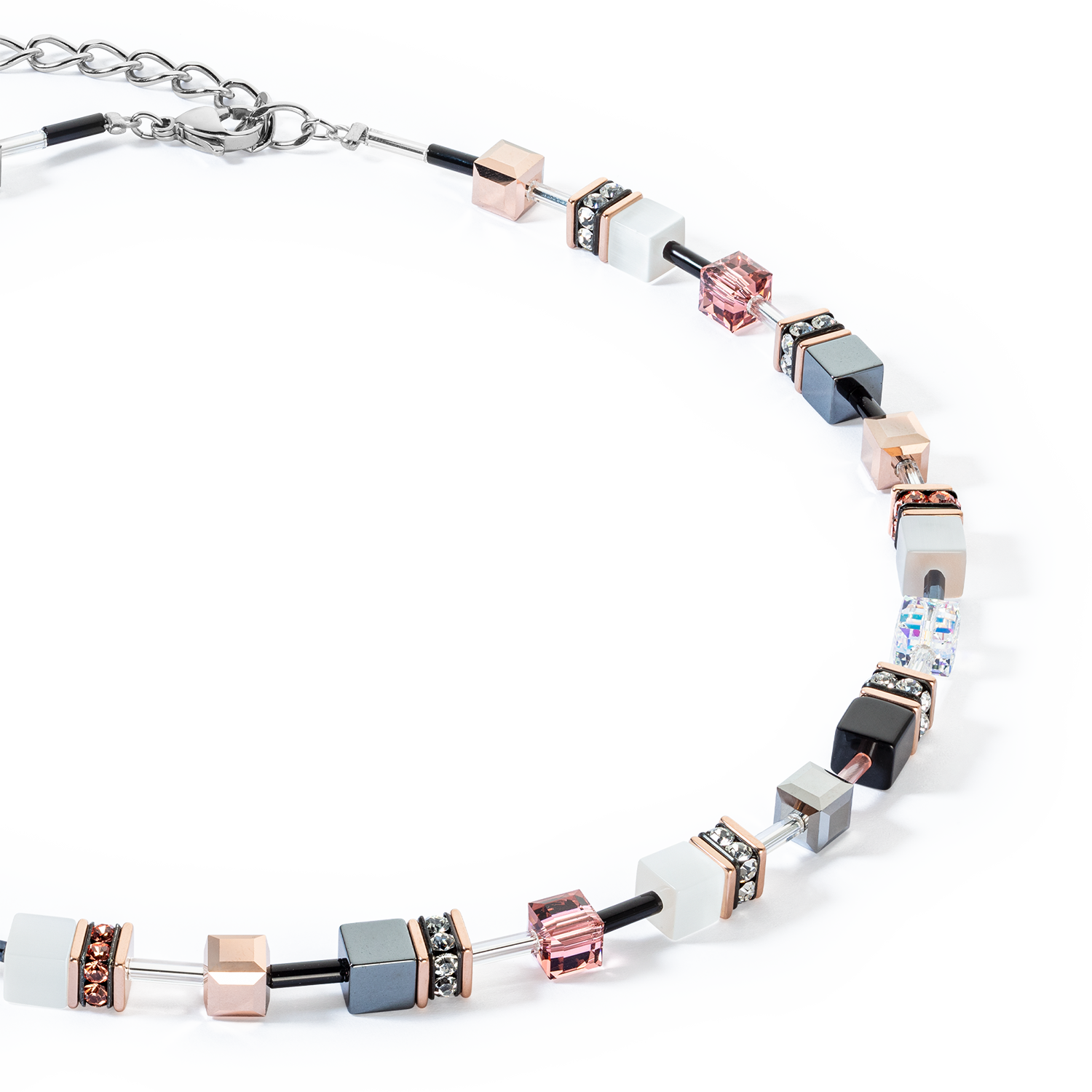 Collier GeoCUBE® Iconic cognac