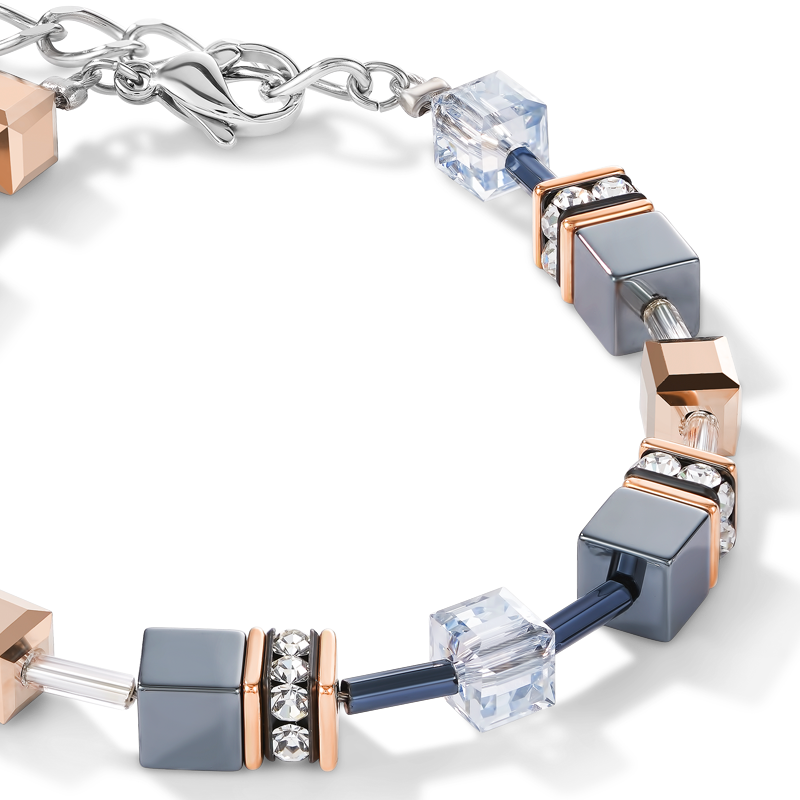 Bracelet GeoCUBE® bleu glacier