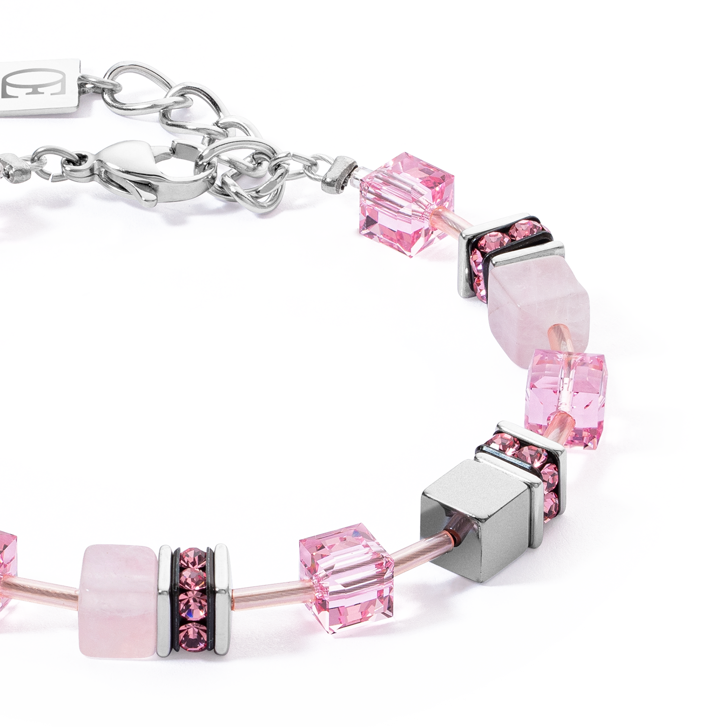 Bracelet GeoCUBE® Iconic Precious rose