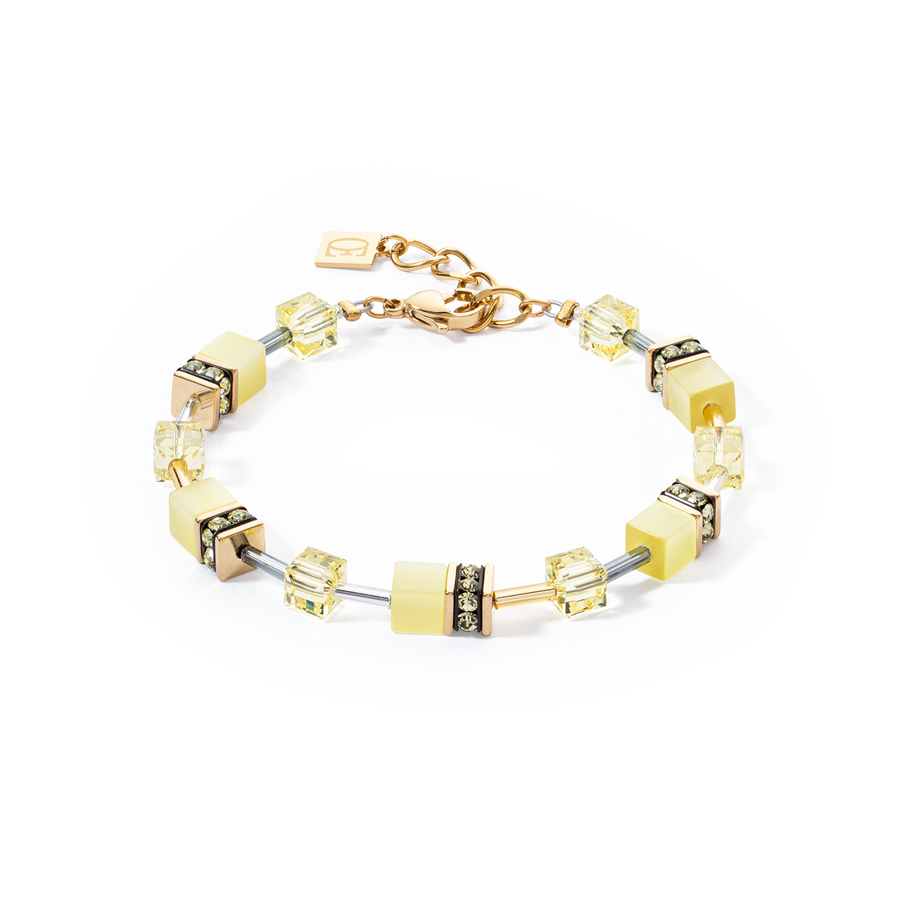 Bracelet GeoCUBE® Iconic Mono Or jaune
