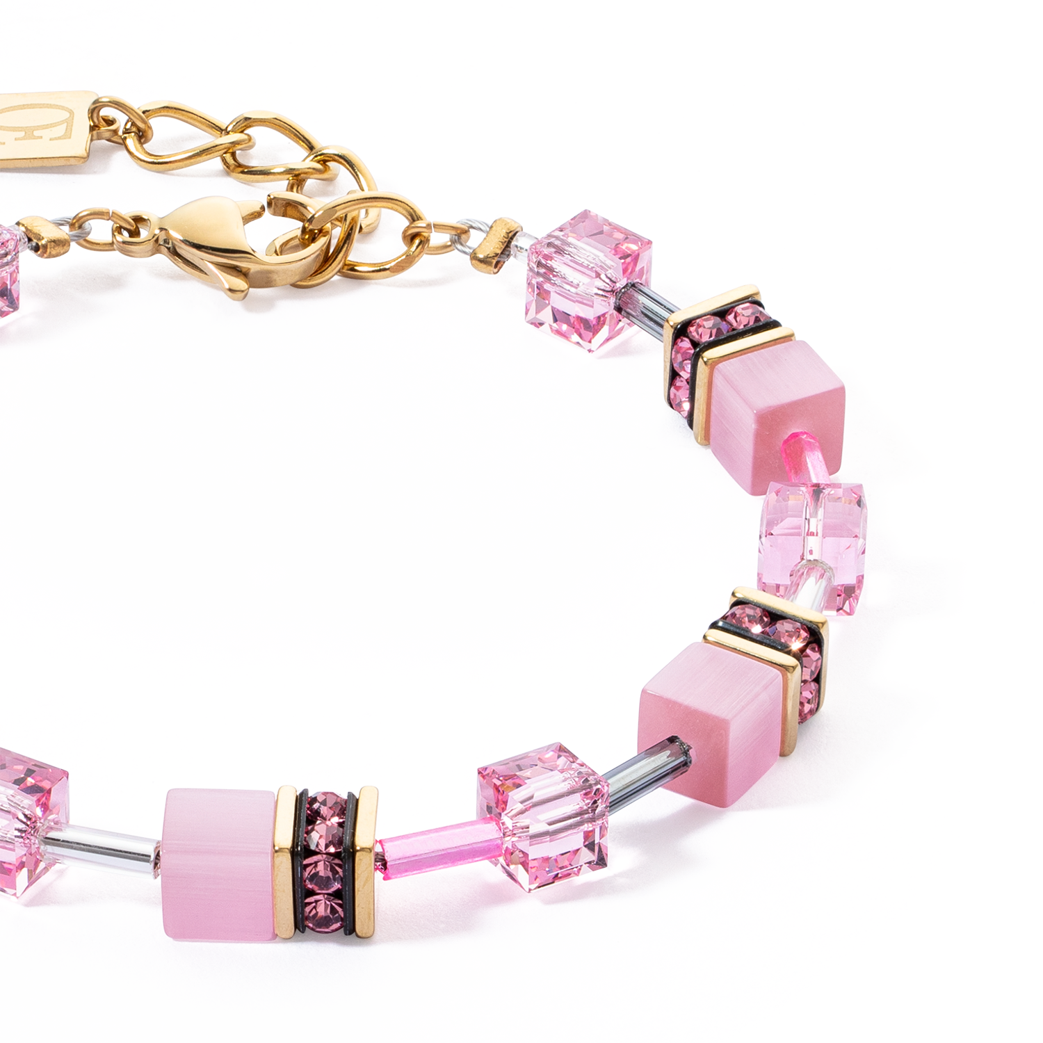 Bracelet GeoCUBE® Iconic Mono Or rose