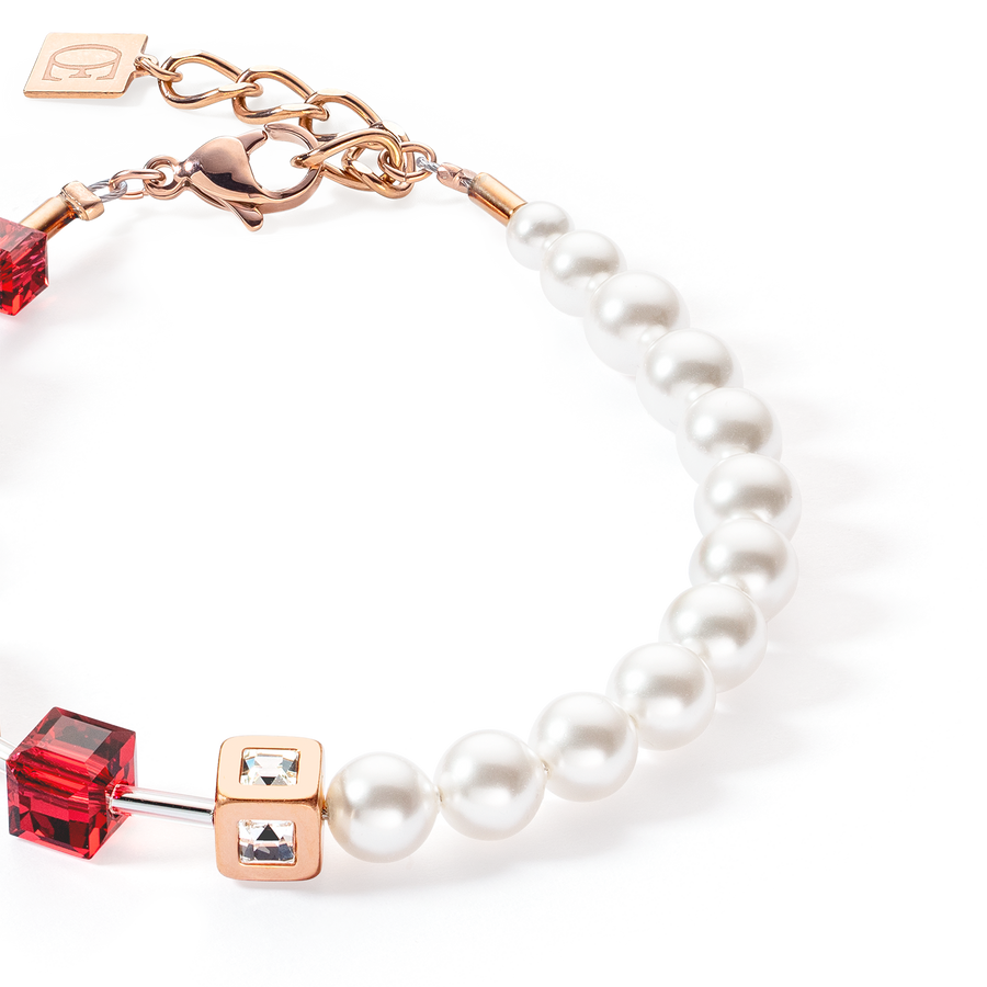 Bracelet GeoCUBE® Fusion Festive rouge