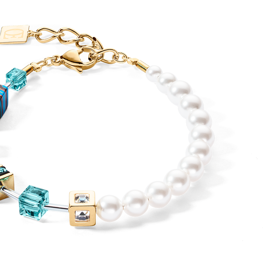 Bracelet GeoCUBE® Fusion Festive turquoise