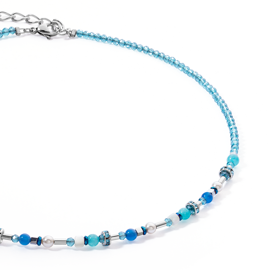 Collier Princess Spheres Mix turquoise