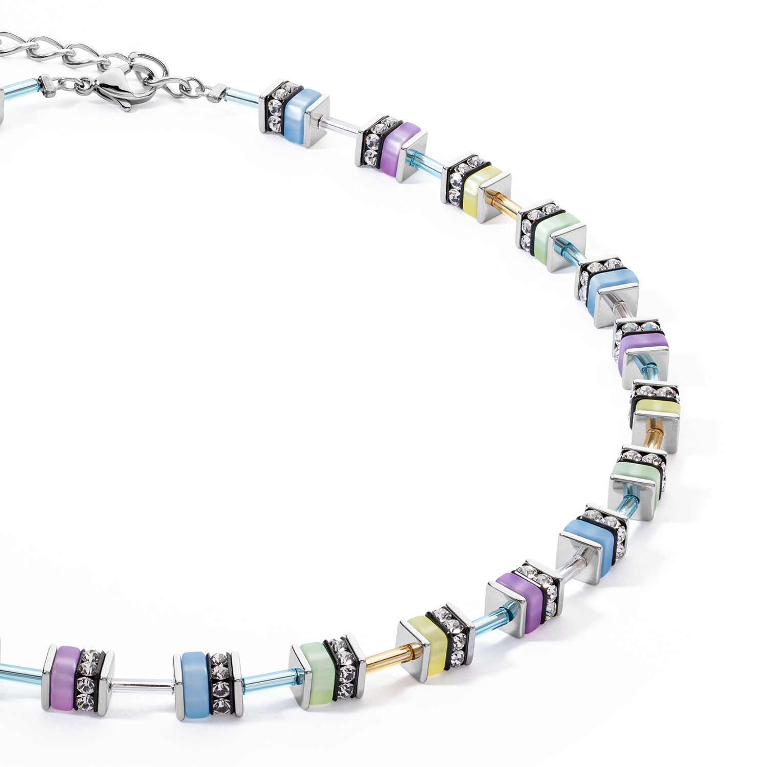 Collier Sparkling Classic Pastel multicolore