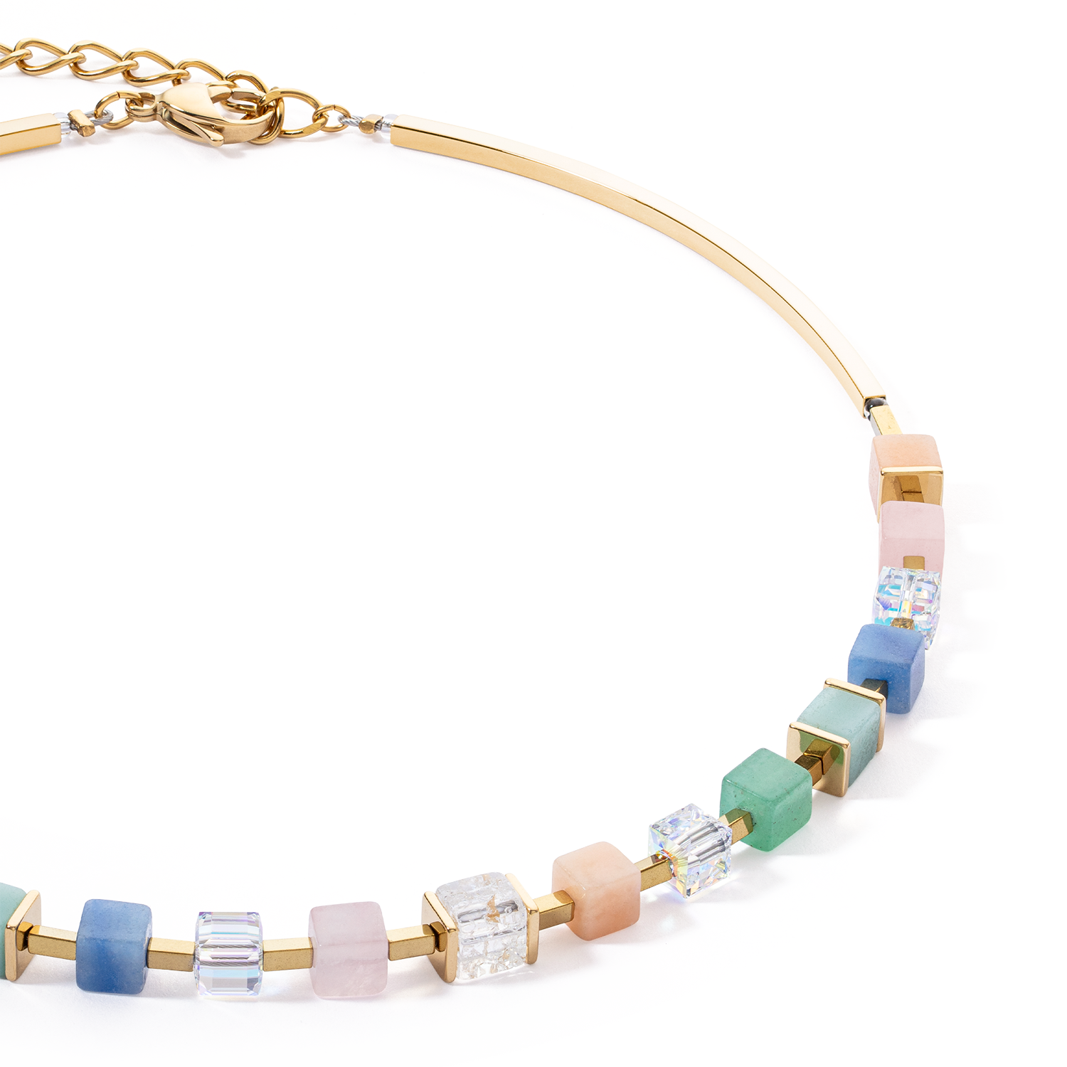 Collier Precious Classic Cubes multicolore-gentle