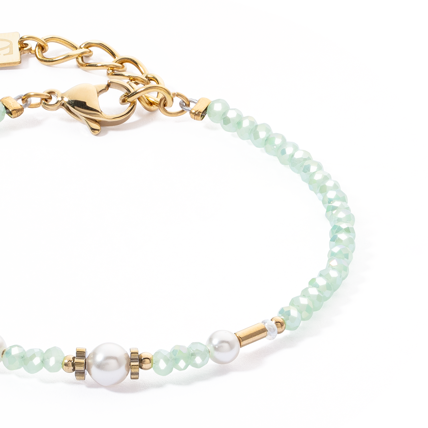 Bracelet Little Twinkle Pearl Mix vert clair