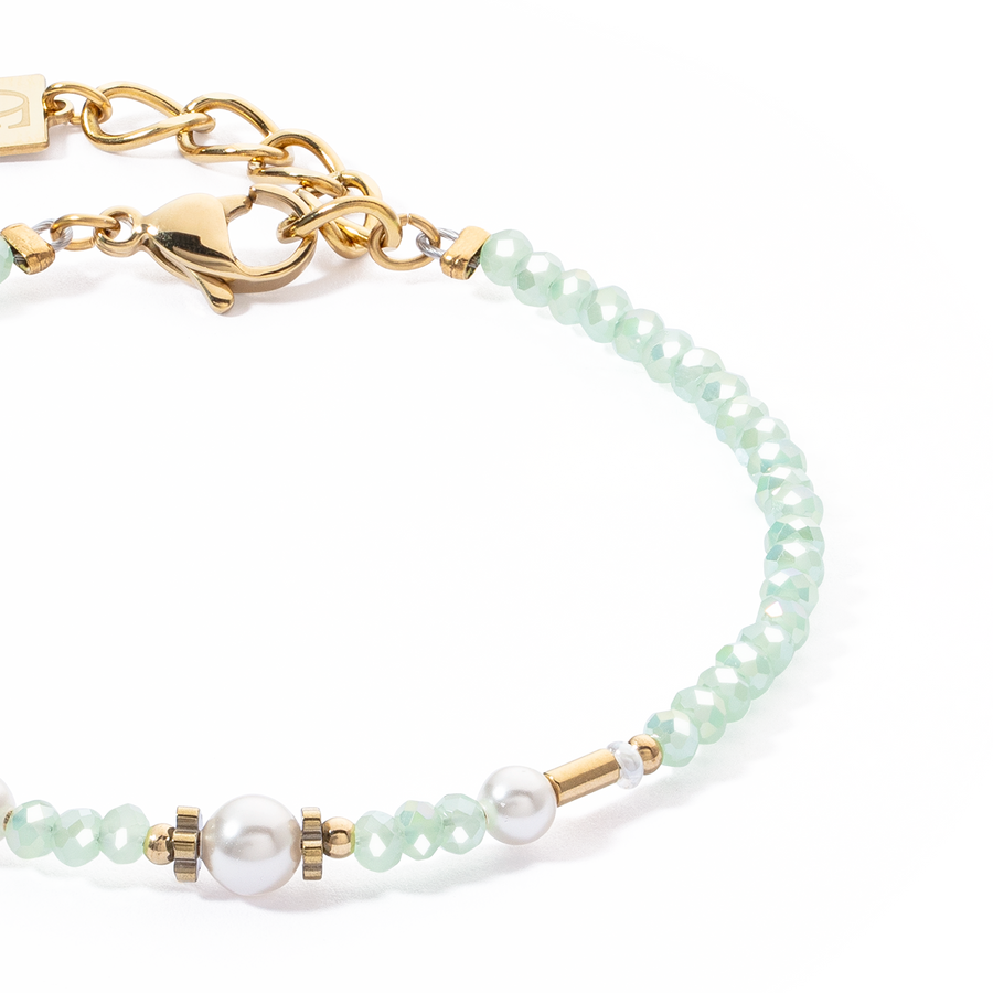 Bracelet Little Twinkle Pearl Mix vert clair