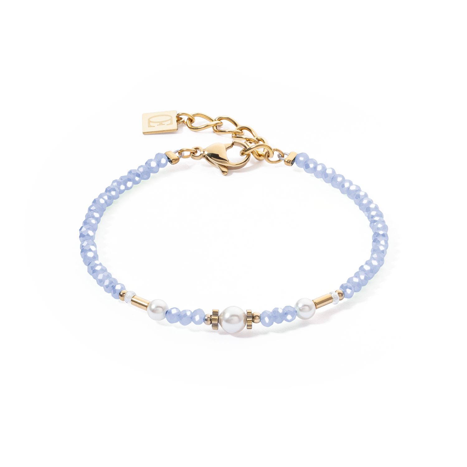 Bracelet Little Twinkle Pearl Mix bleu clair