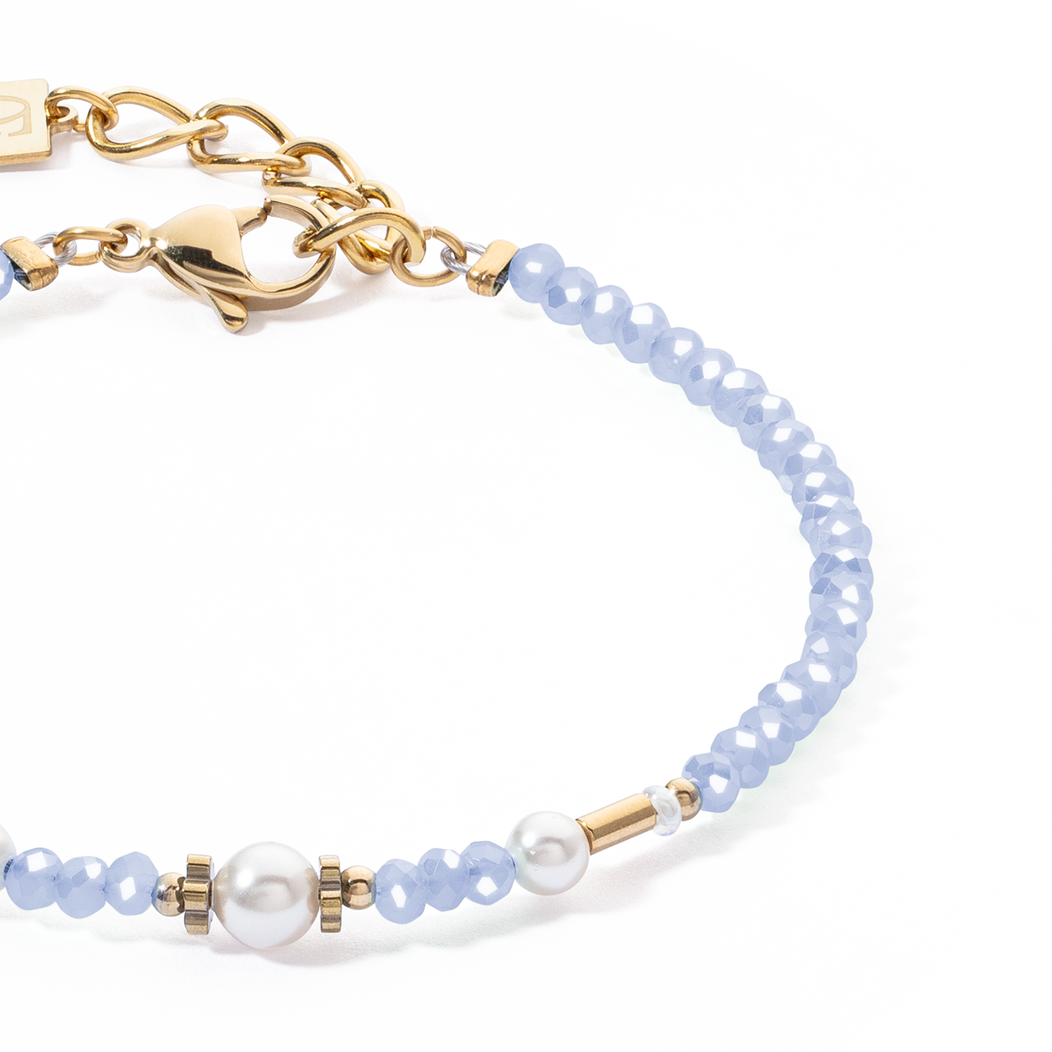 Bracelet Little Twinkle Pearl Mix bleu clair