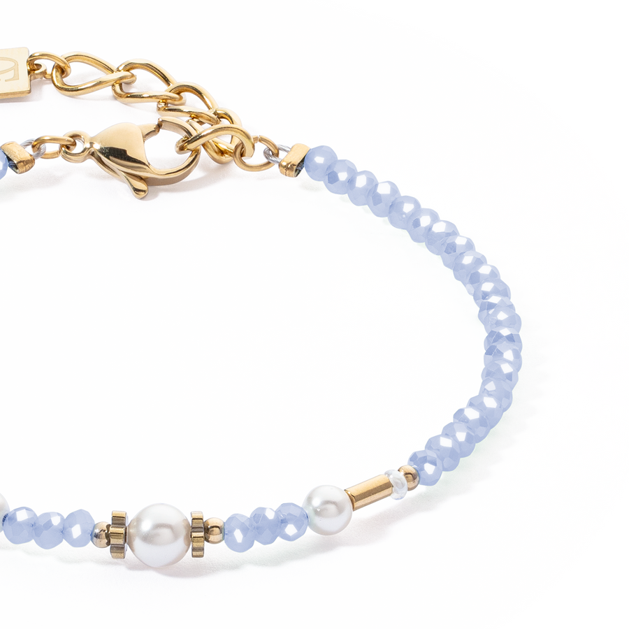 Bracelet Little Twinkle Pearl Mix bleu clair