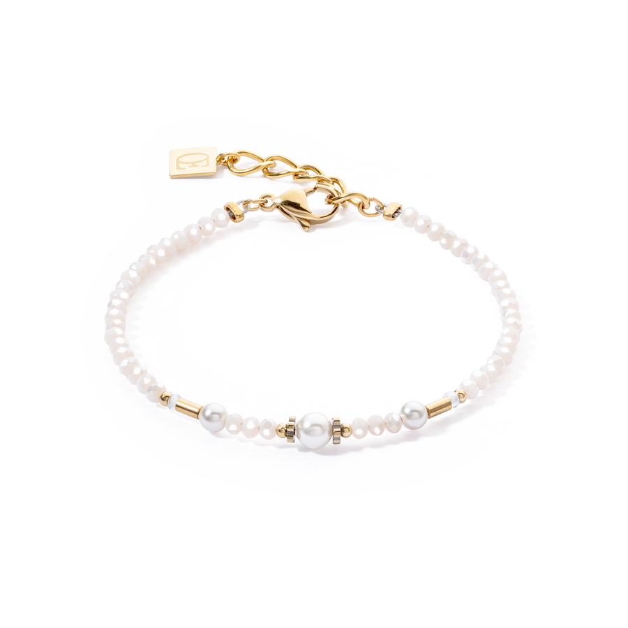 Bracelet Little Twinkle Pearl Mix blanc
