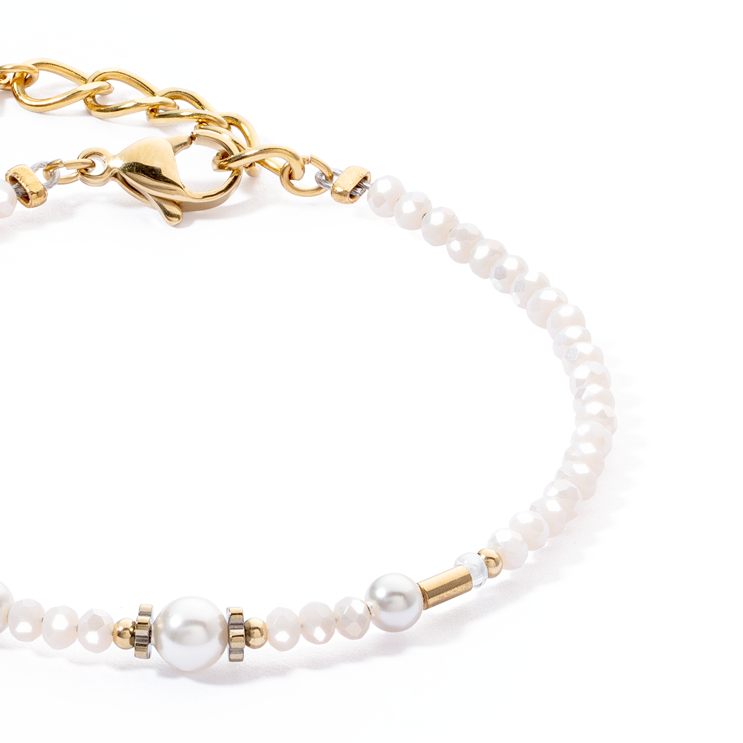 Bracelet Little Twinkle Pearl Mix blanc