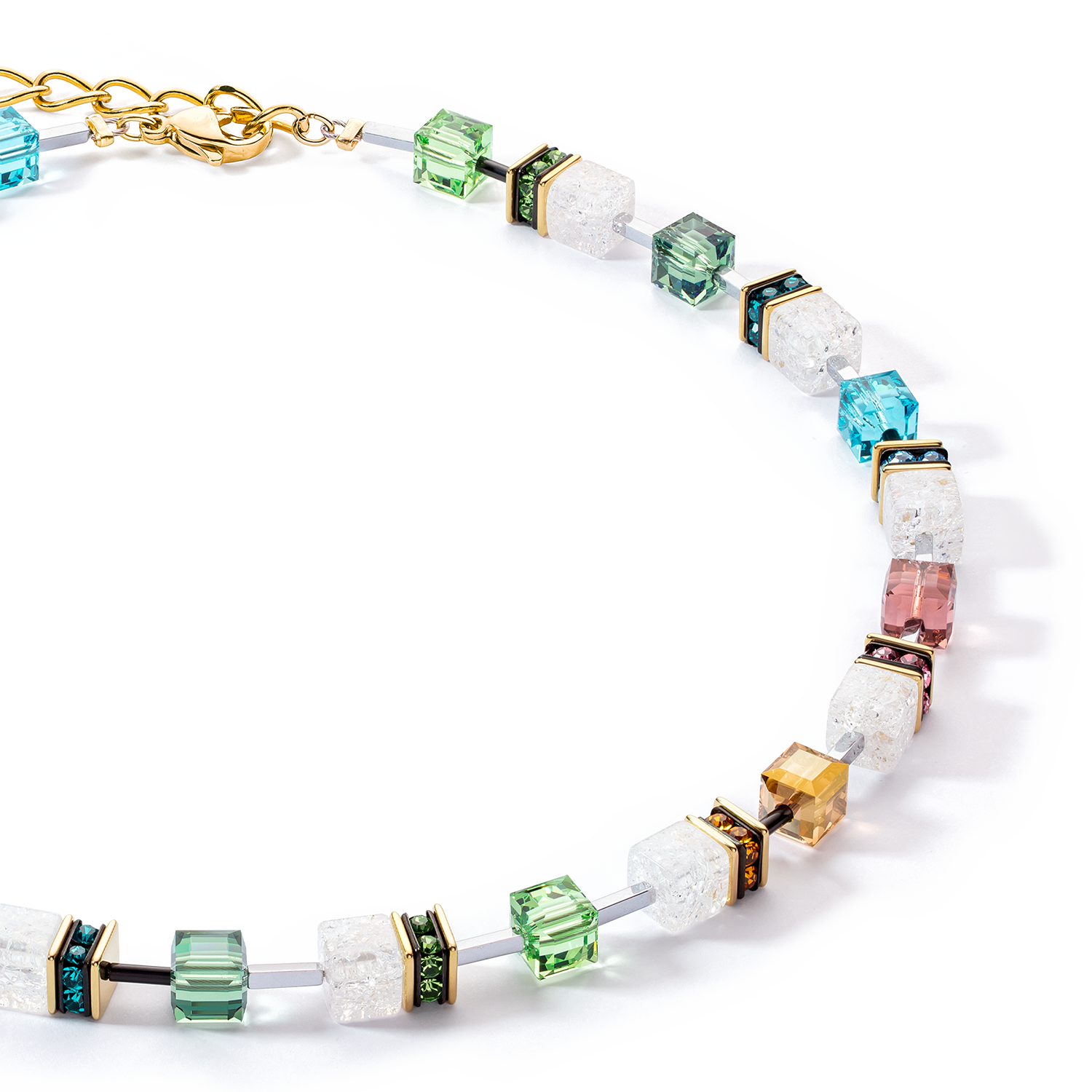 Collier GeoCUBE® Iconic Statement Precious multicolore