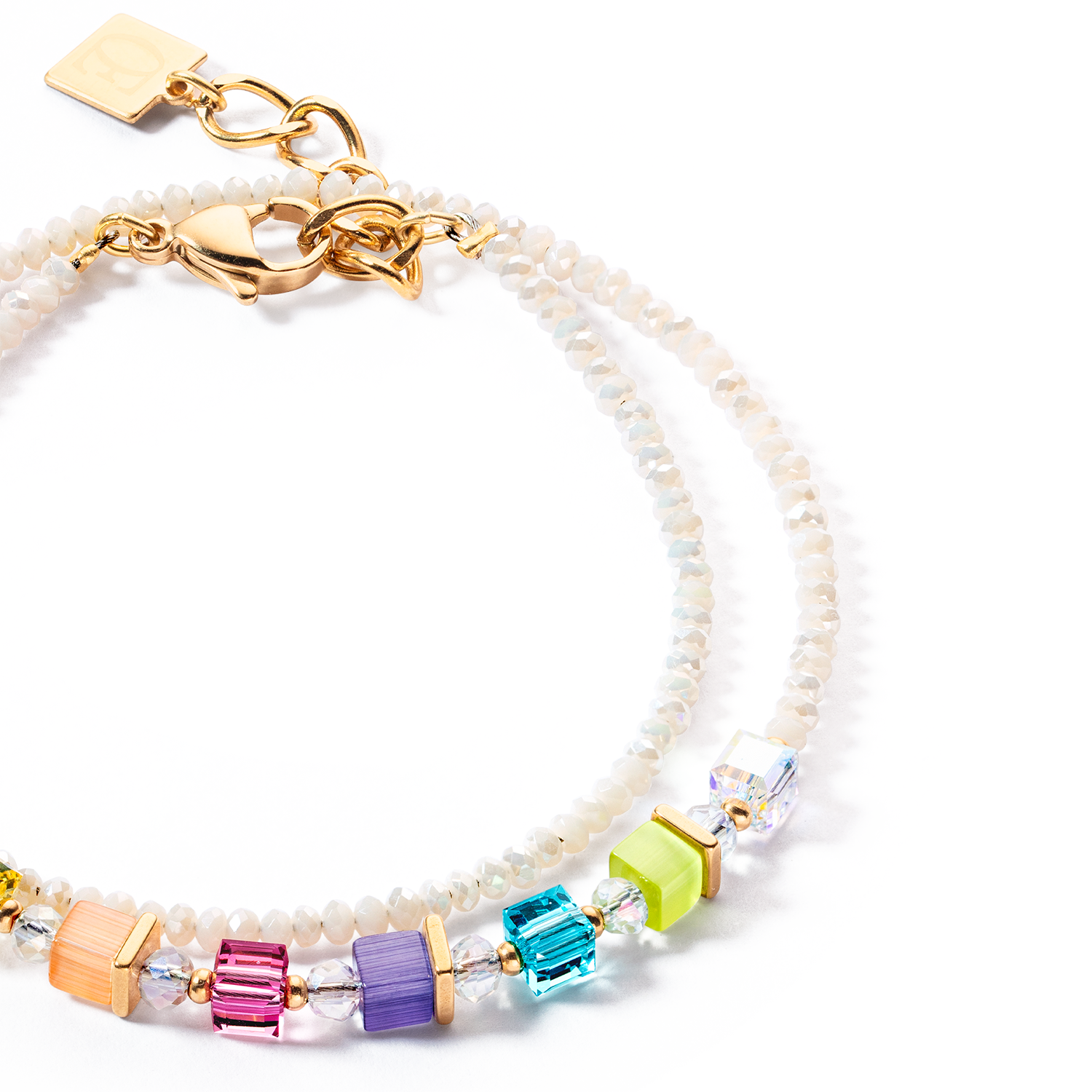 Joyful Colours Wrap bracelet or rainbow