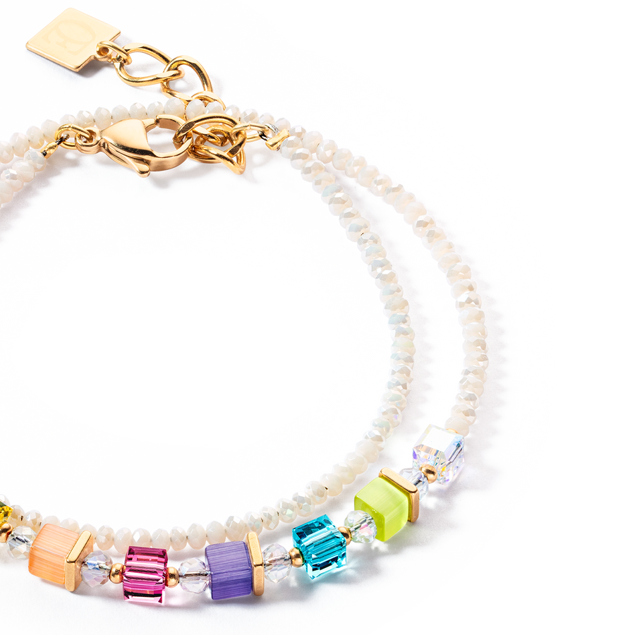 Joyful Colours Wrap bracelet or rainbow