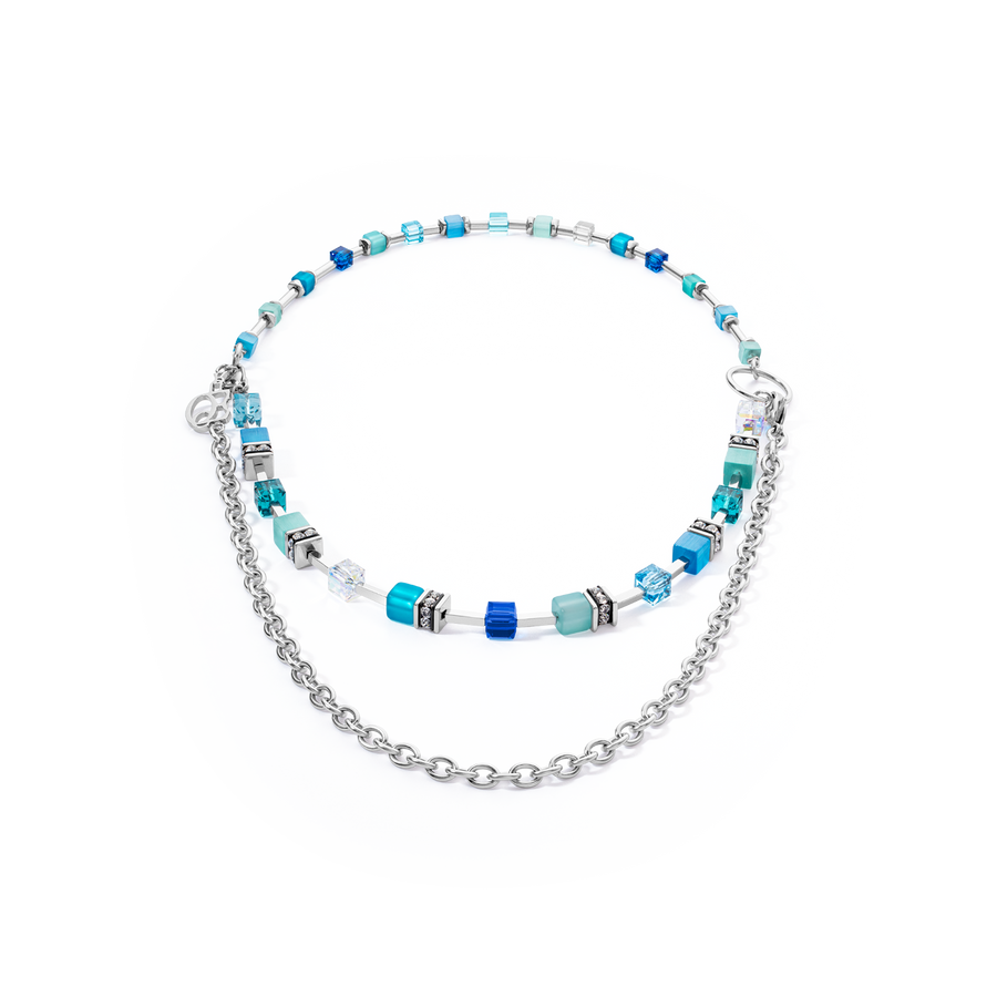 Collier GeoCUBE® Iconic Layer Chain Ocean Vibes