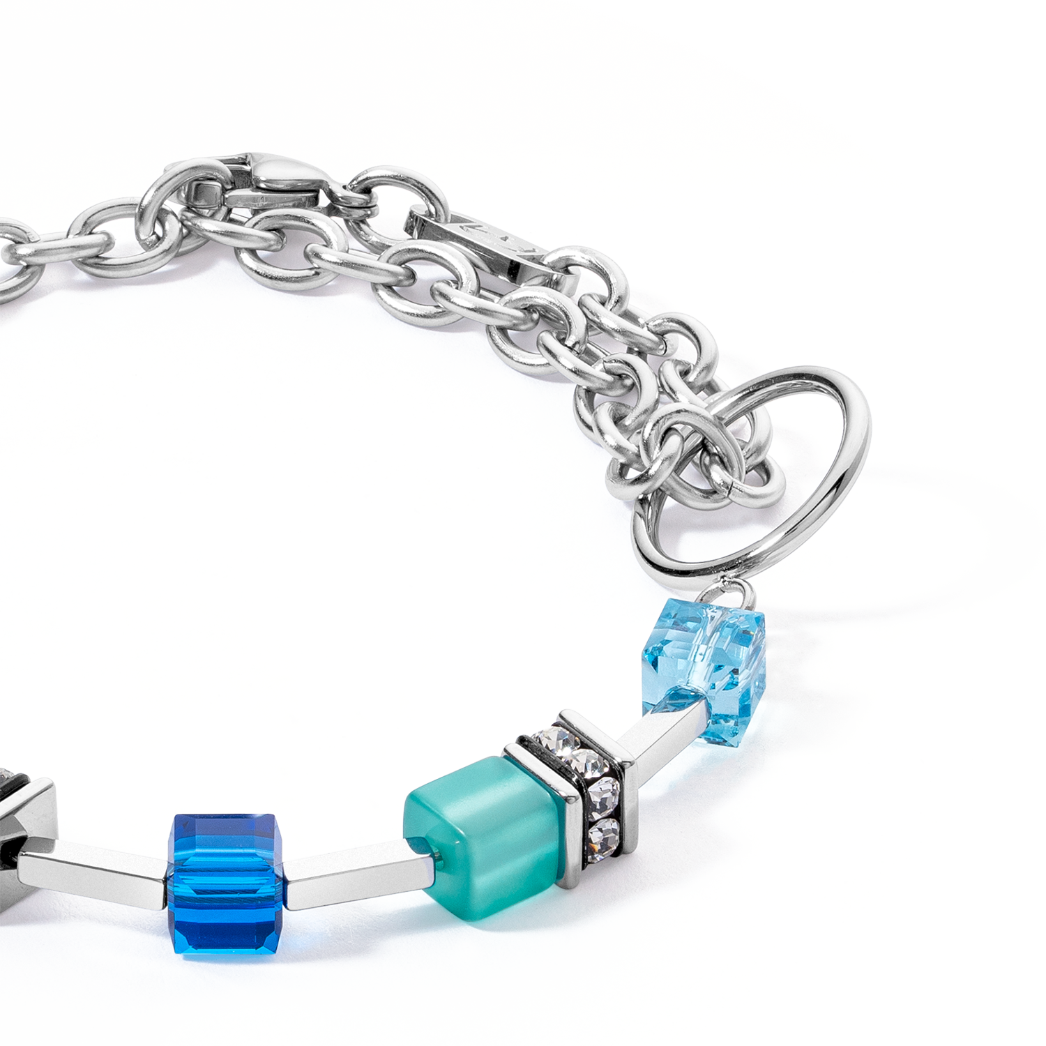 Bracelet GeoCUBE® Iconic Layer Chain Ocean Vibes