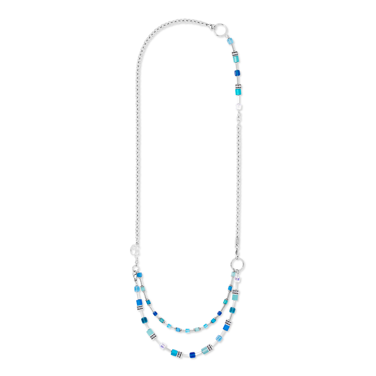 Bracelet GeoCUBE® Iconic Layer Chain Ocean Vibes