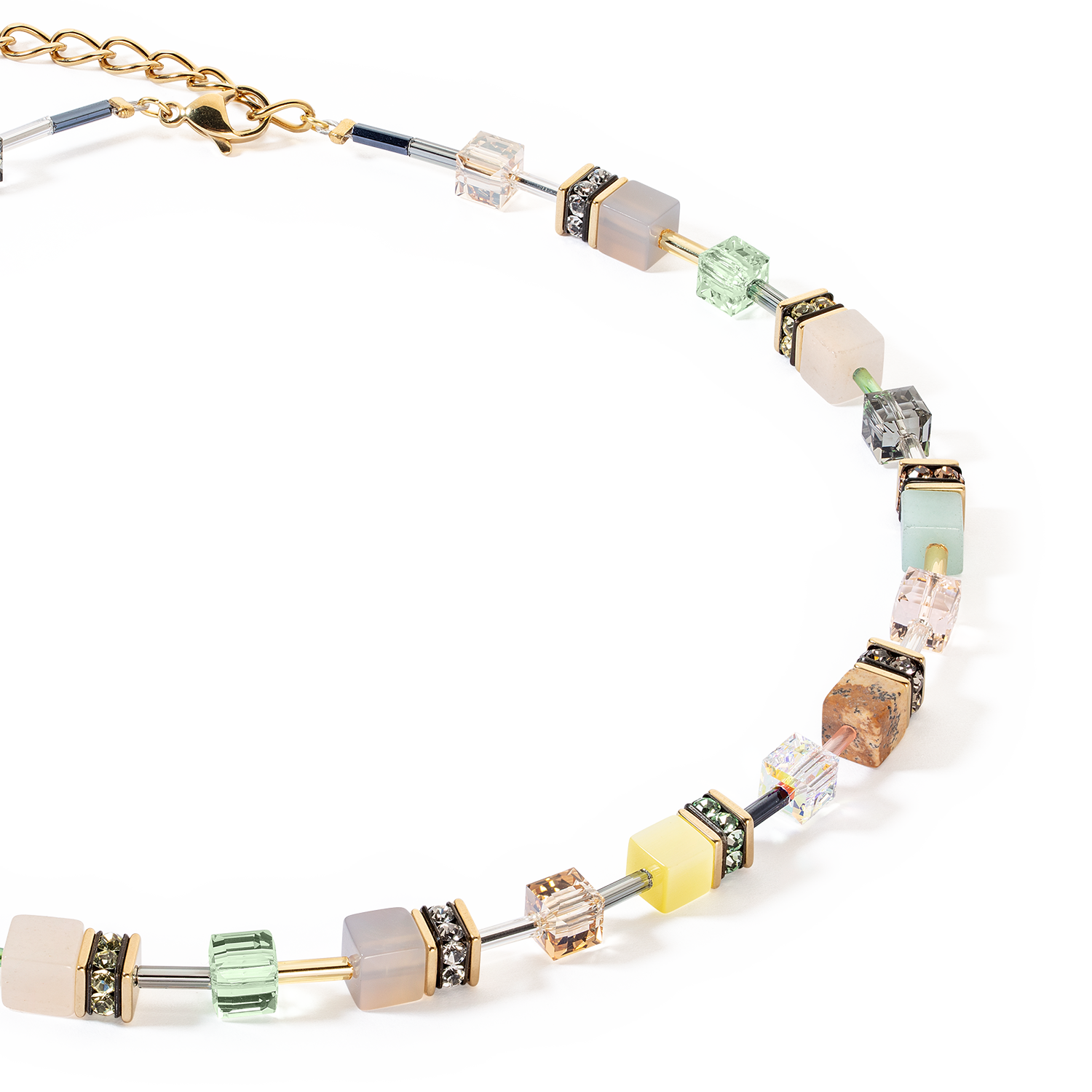 Collier GeoCUBE® Iconic Precious multicolour gentle