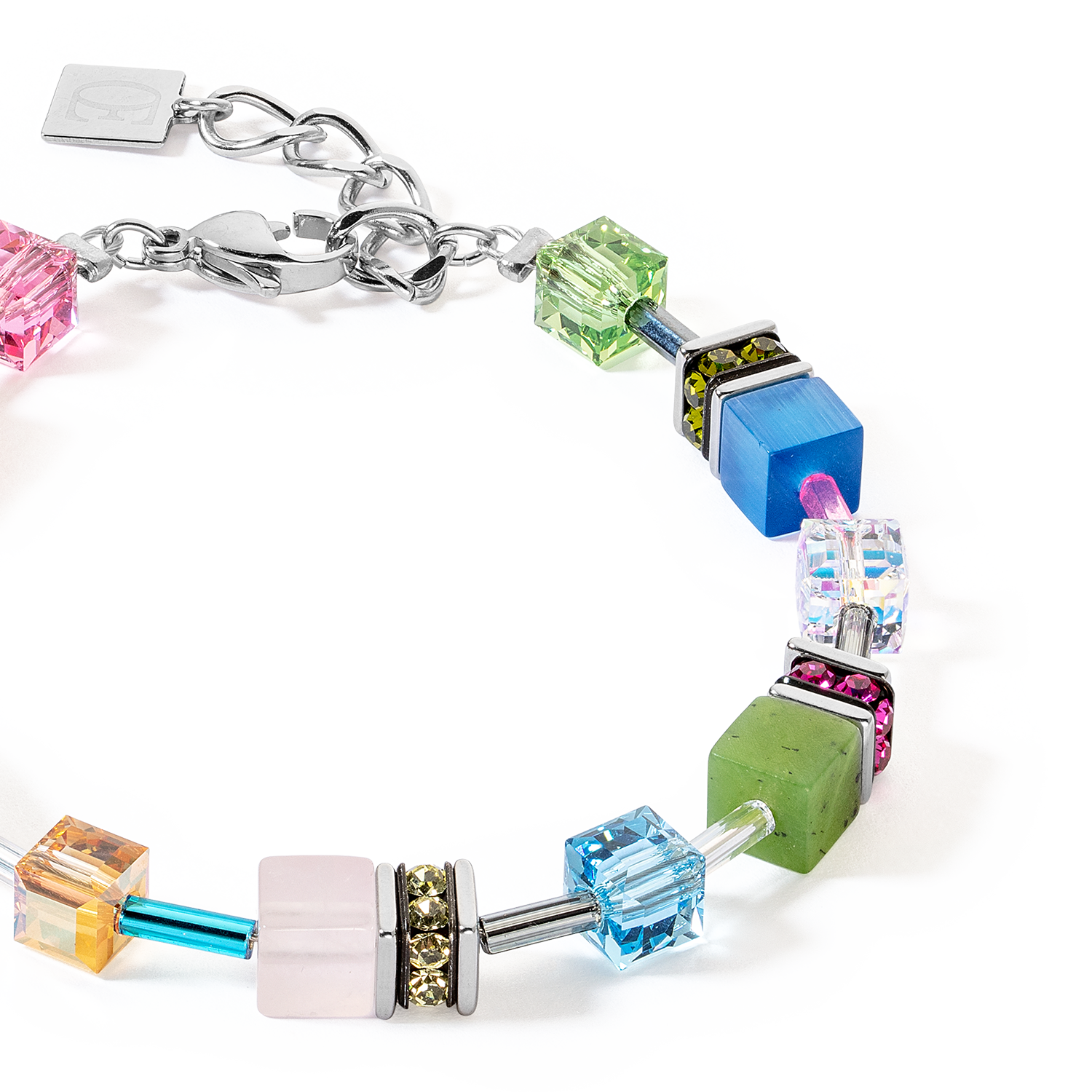 Bracelet GeoCUBE® Iconic Precious multicolour boho