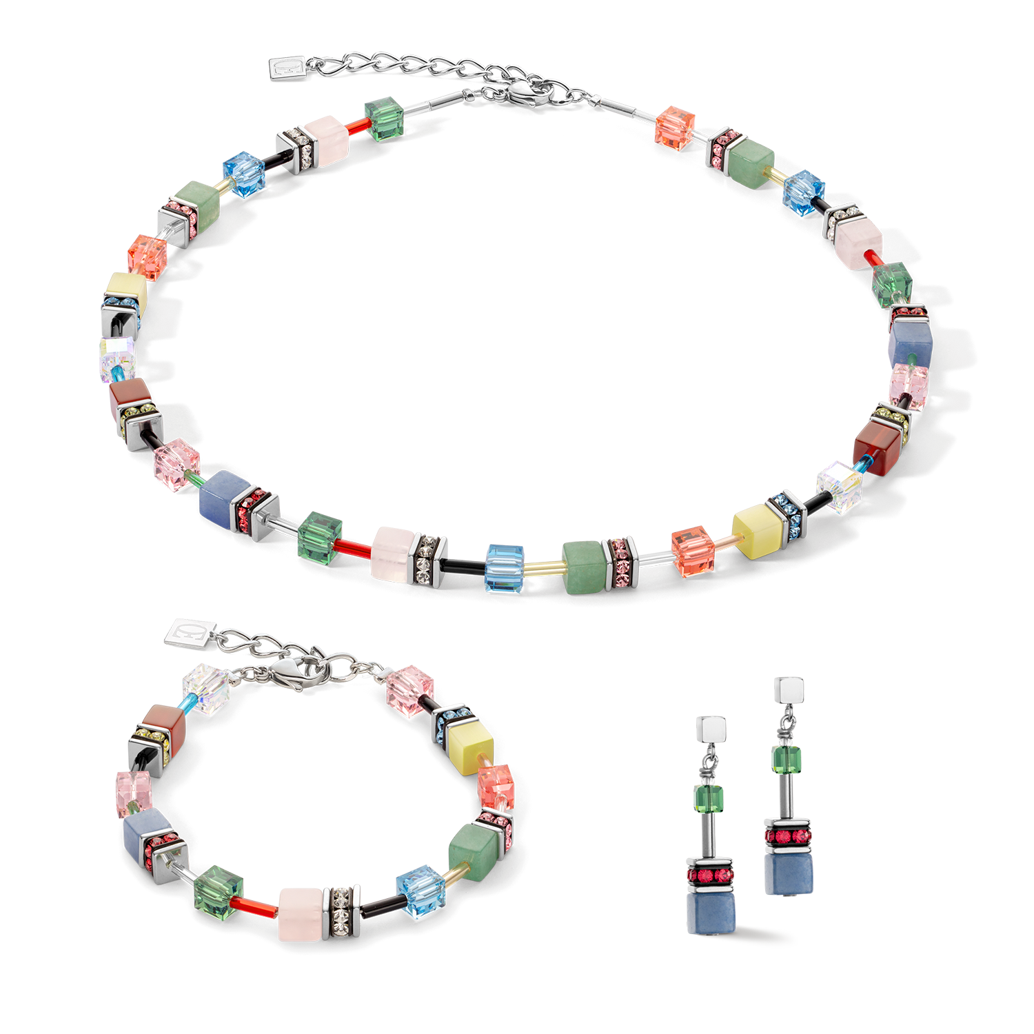 Bracelet GeoCUBE® Iconic Precious Multicolour Delight
