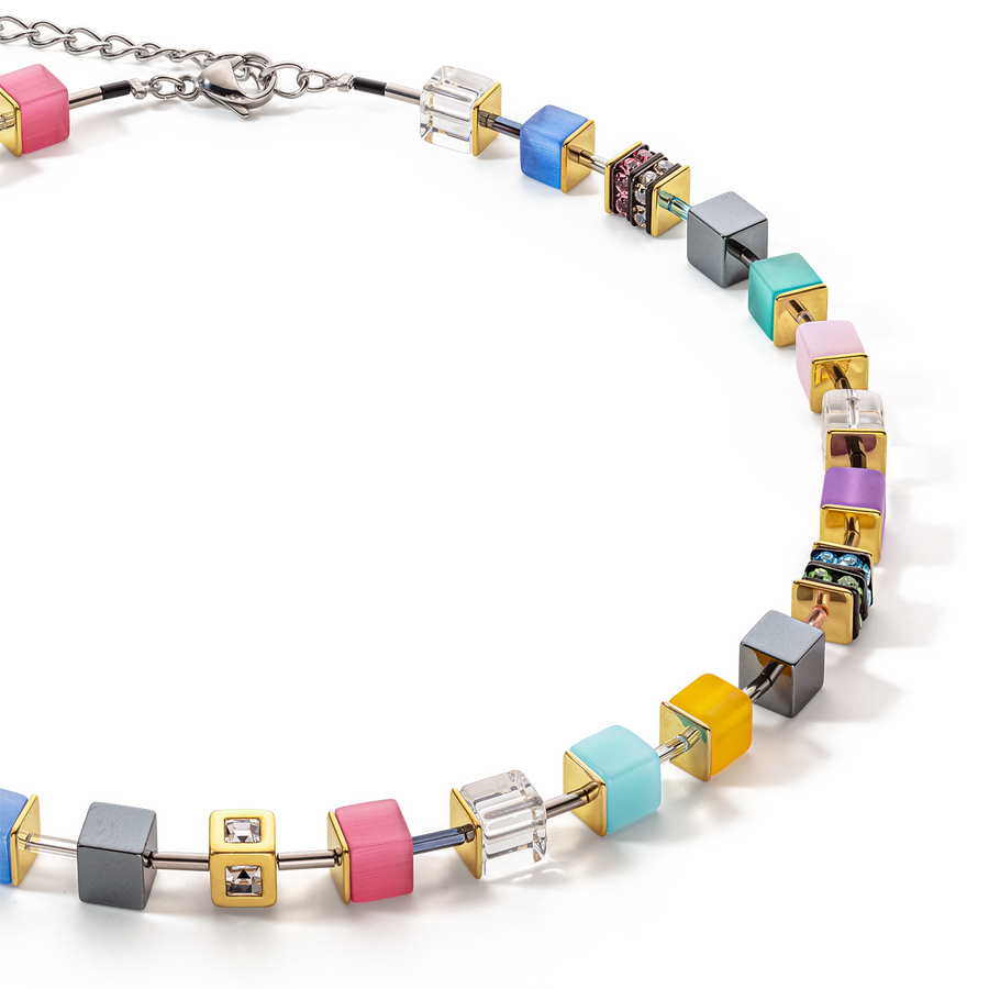 Collier Cube Story Statement multicolor spring