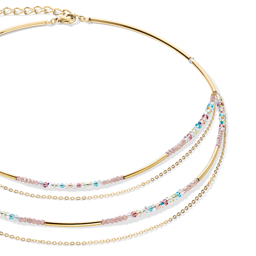 Collier Waterfall Delicate or multicolor pastell romantic