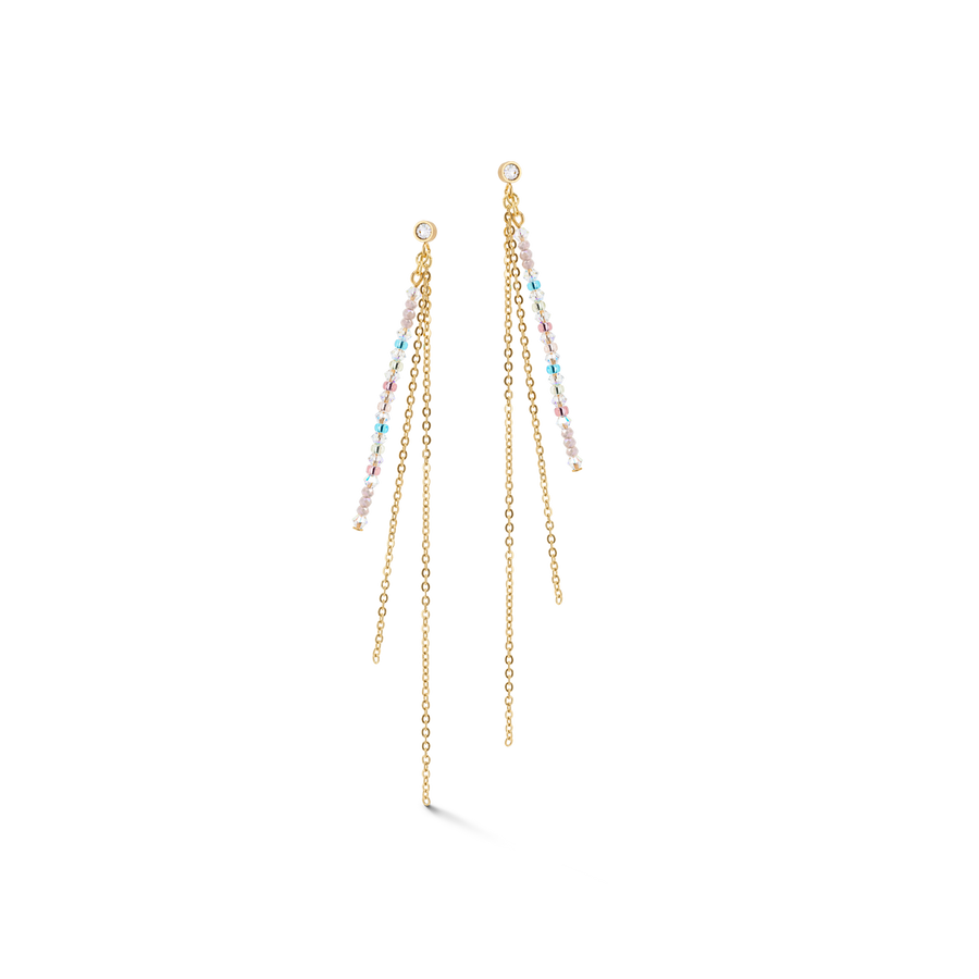Boucles d'oreille Waterfall Delicate or multicolor pastell romantic
