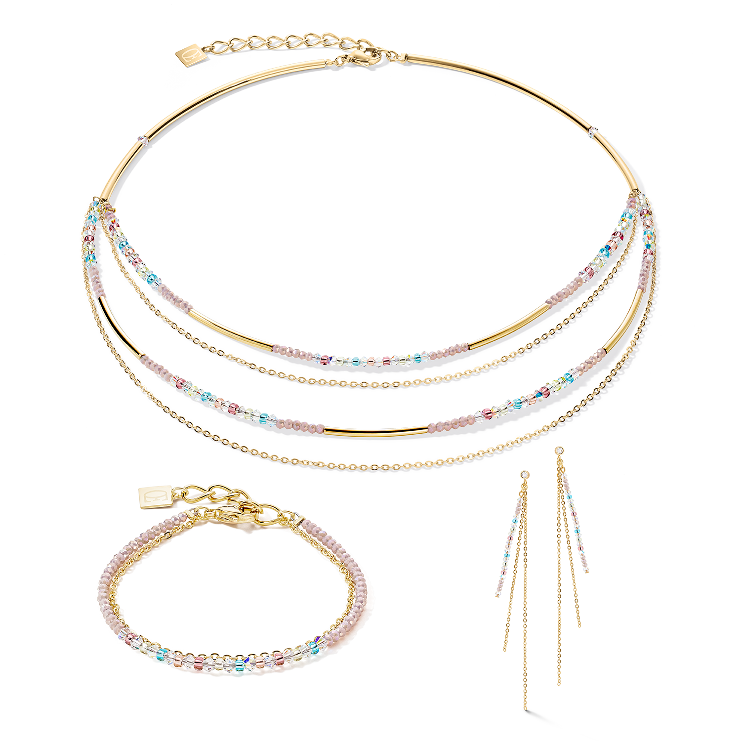 Bracelet Waterfall Delicate or multicolor pastell romantic