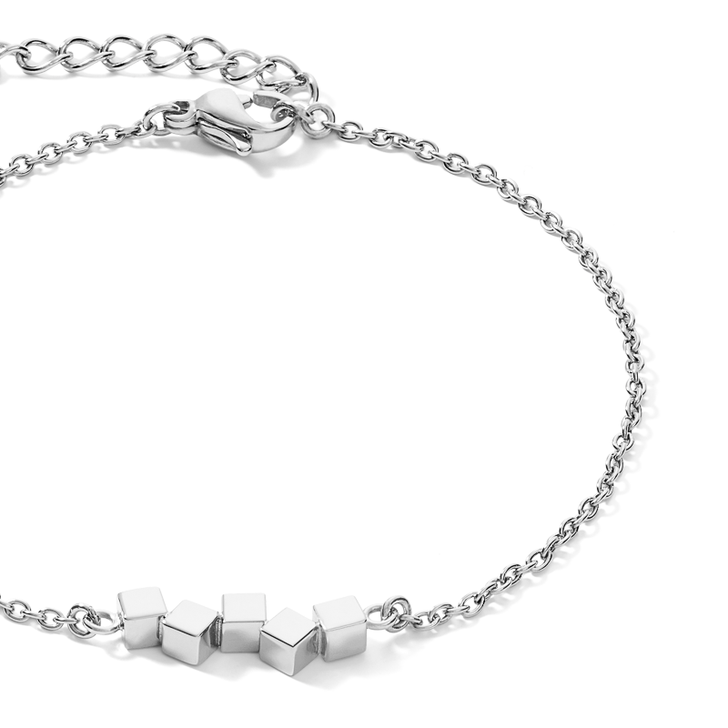 Bracelet Dancing GeoCUBE® small acier argent