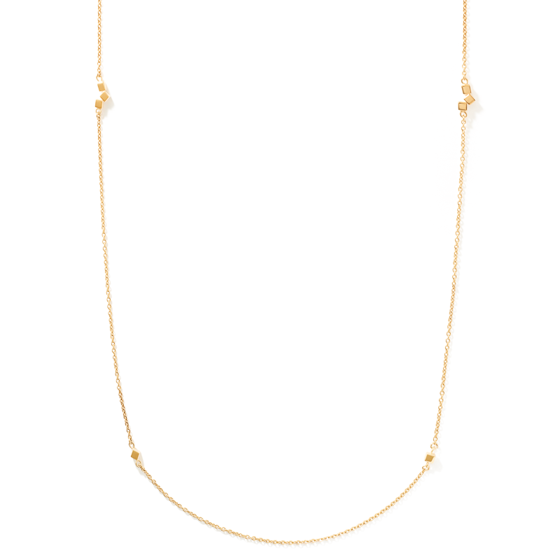 Collier Dancing GeoCUBE® small chain longacier or