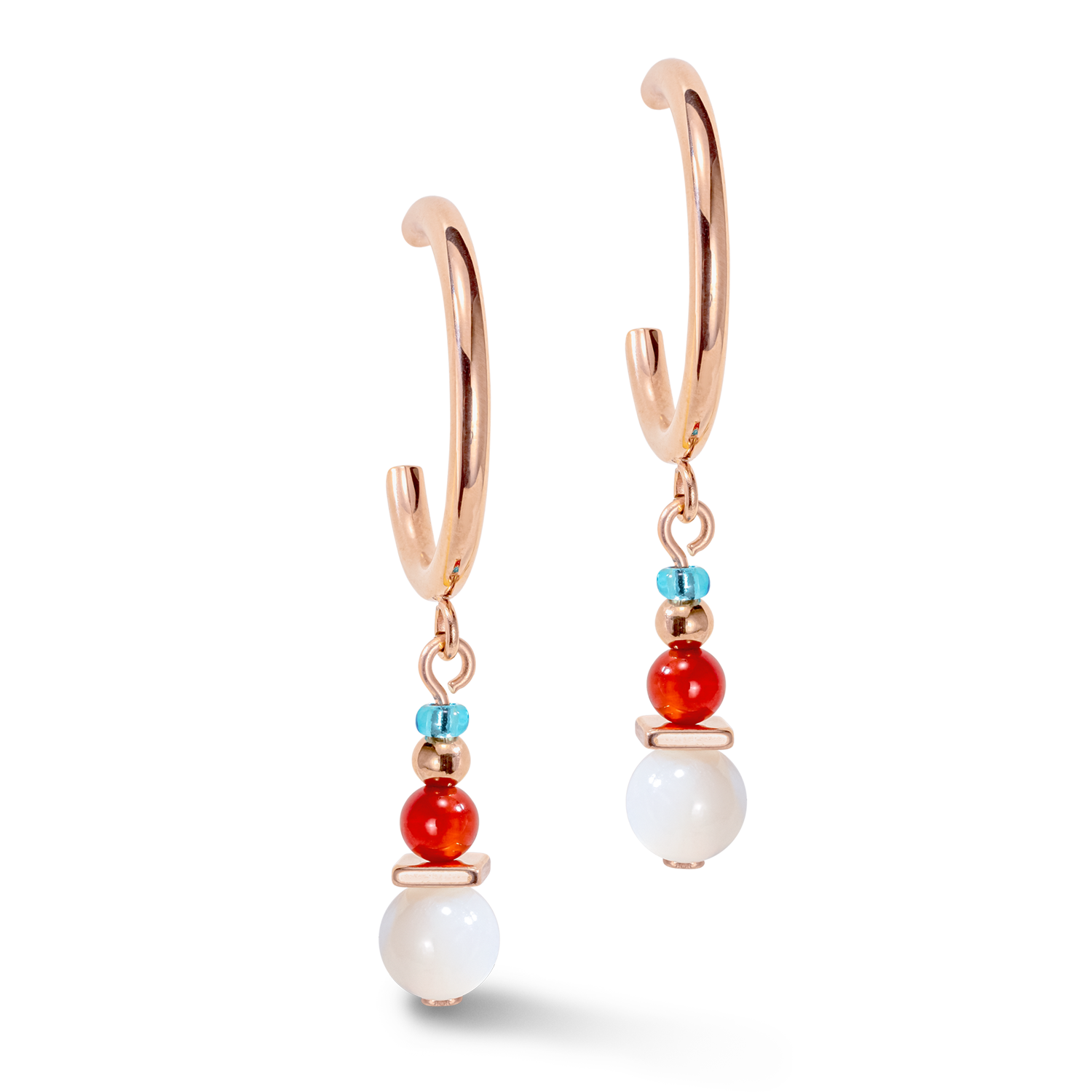 Boucles d'oreille Harmony Precious & Slider Closure multicolor Boho