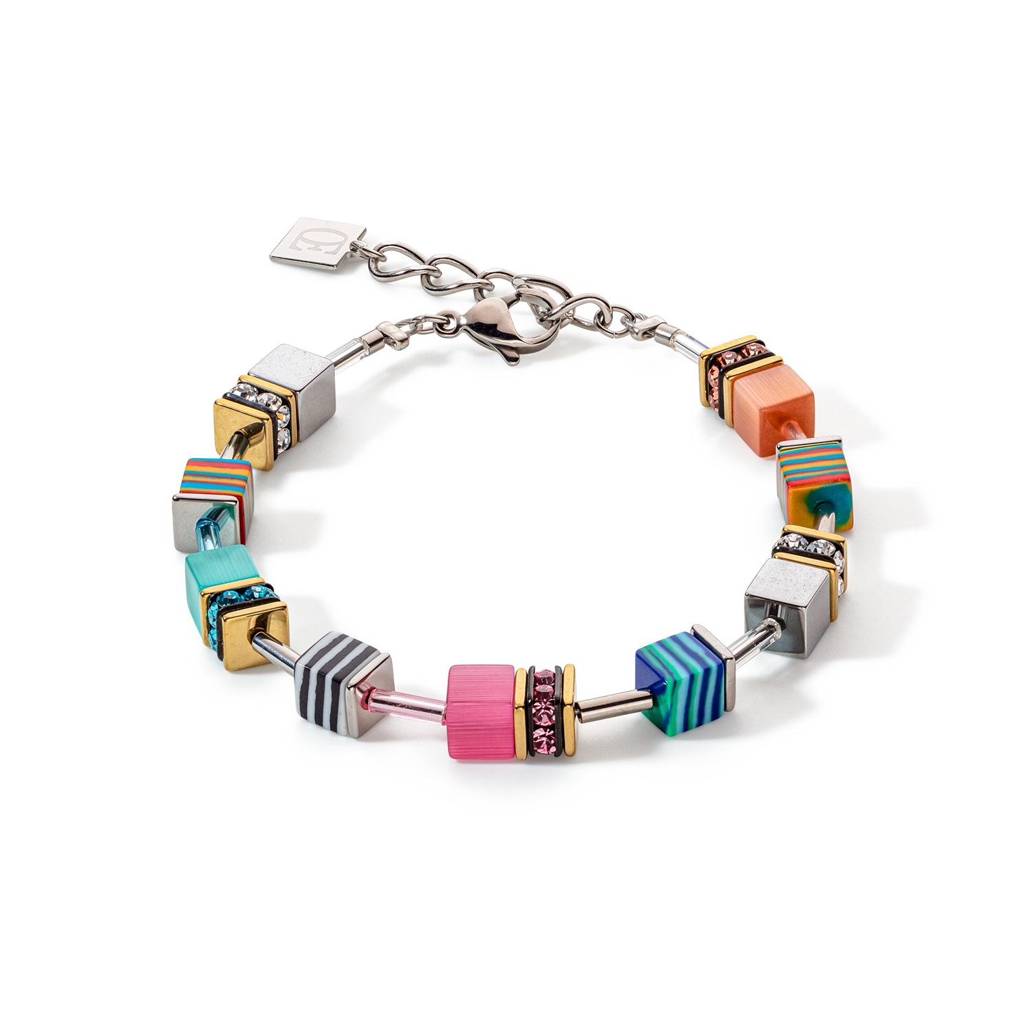 Bracelet GeoCUBE® Candy multicolour spring