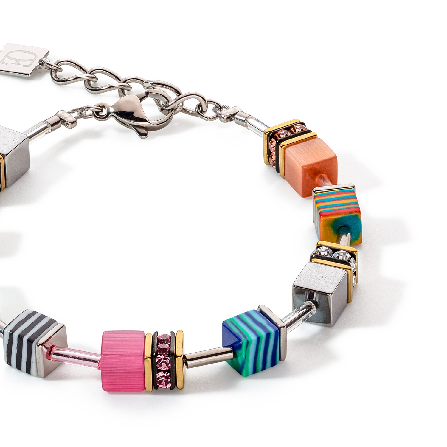 Bracelet GeoCUBE® Candy multicolour spring