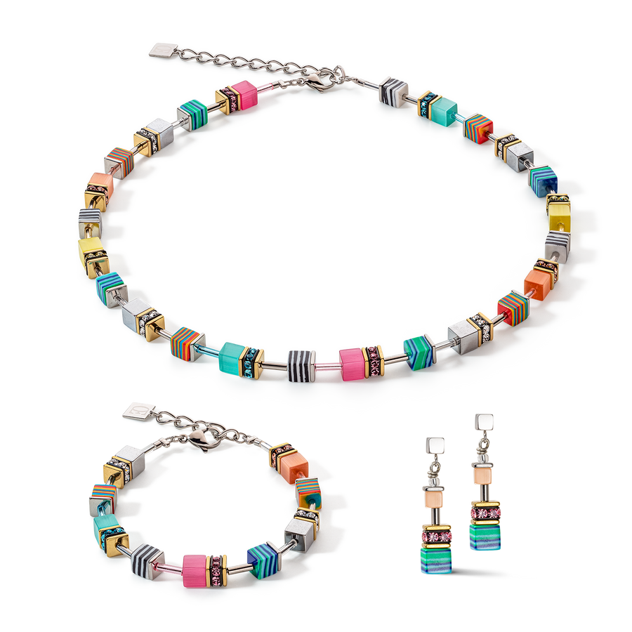 Bracelet GeoCUBE® Candy multicolour spring