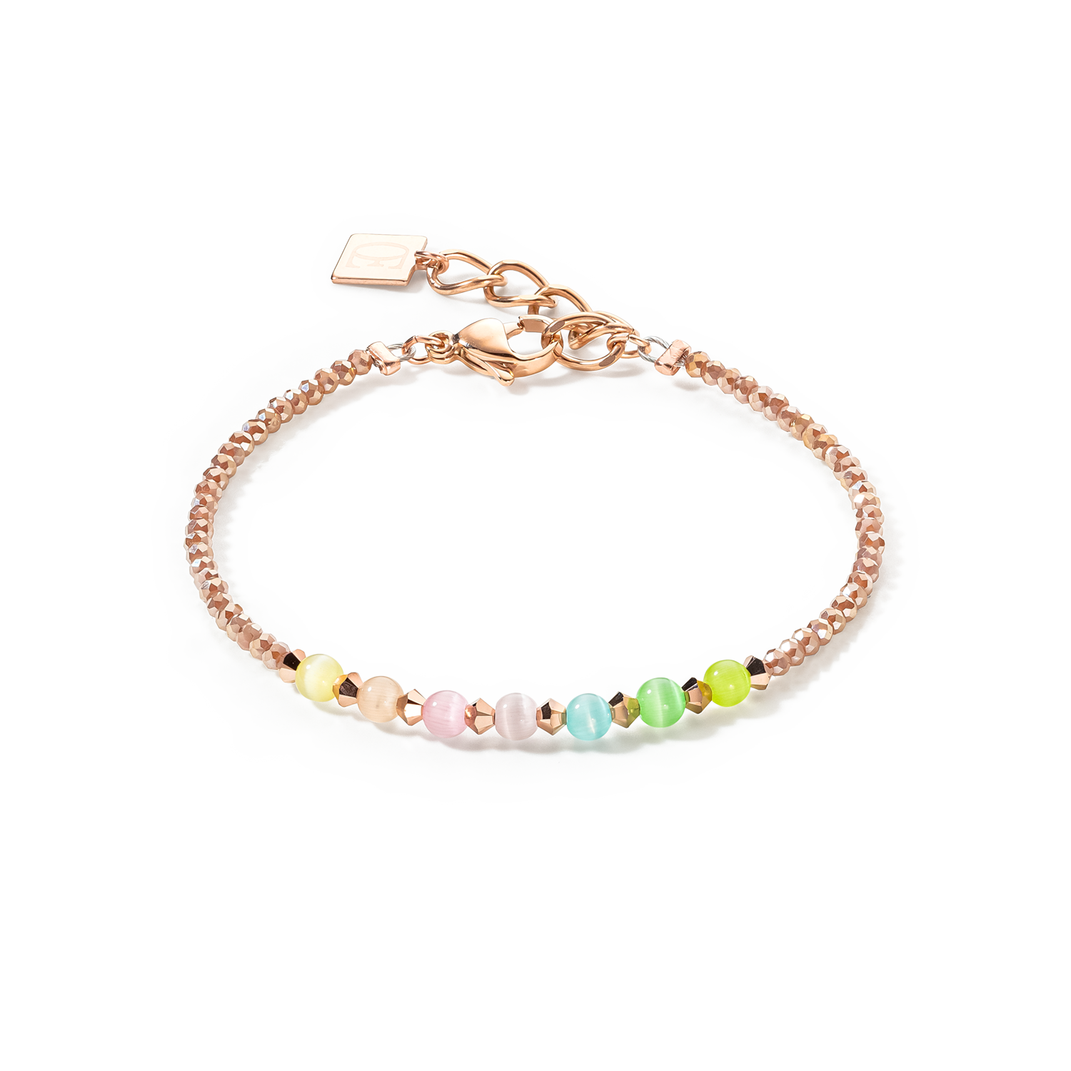 Bracelet Princess candy multicolore pastel