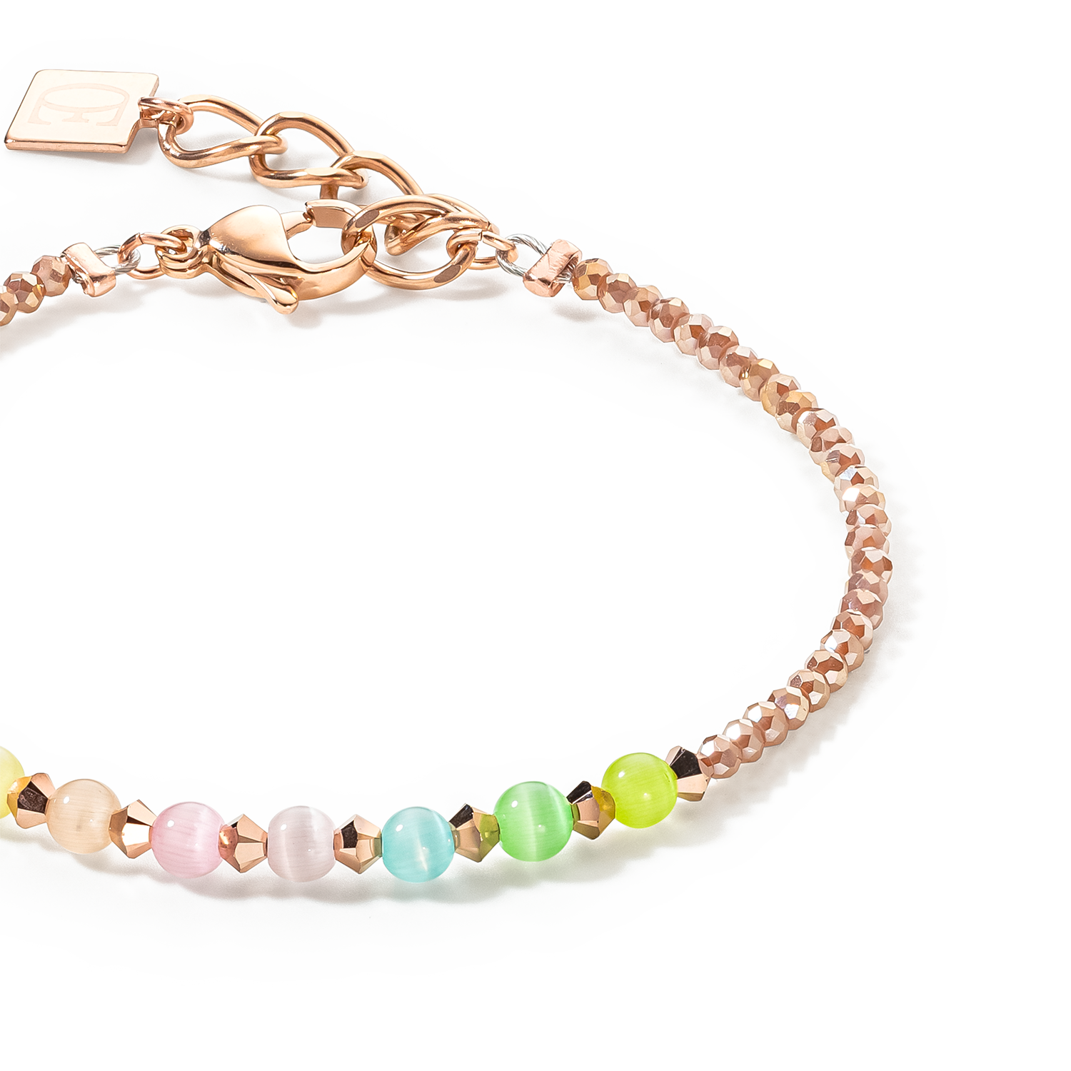 Bracelet Princess candy multicolore pastel