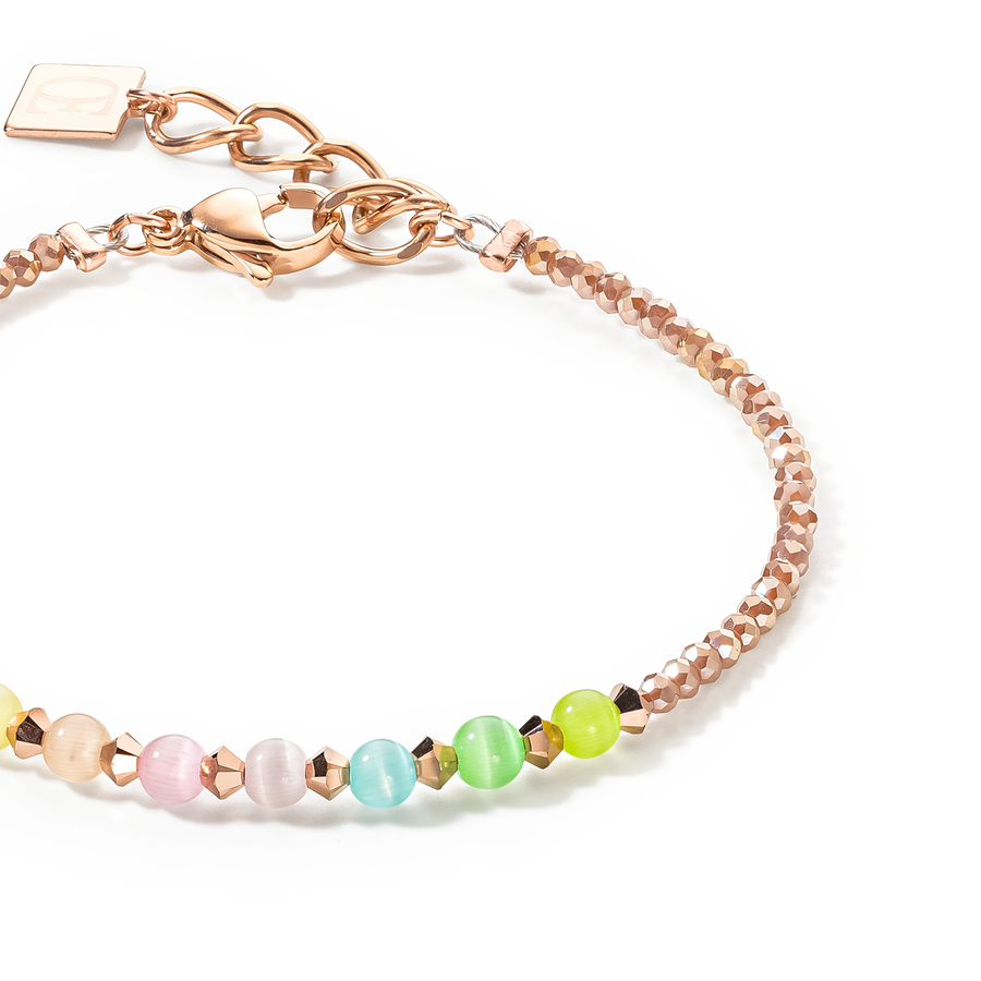 Bracelet Princess candy multicolore pastel