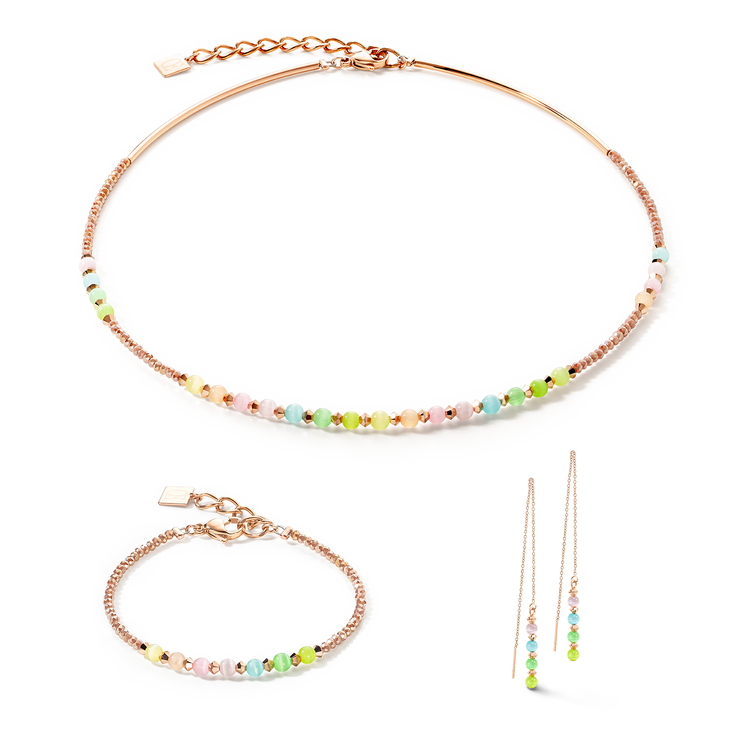 Bracelet Princess candy multicolore pastel